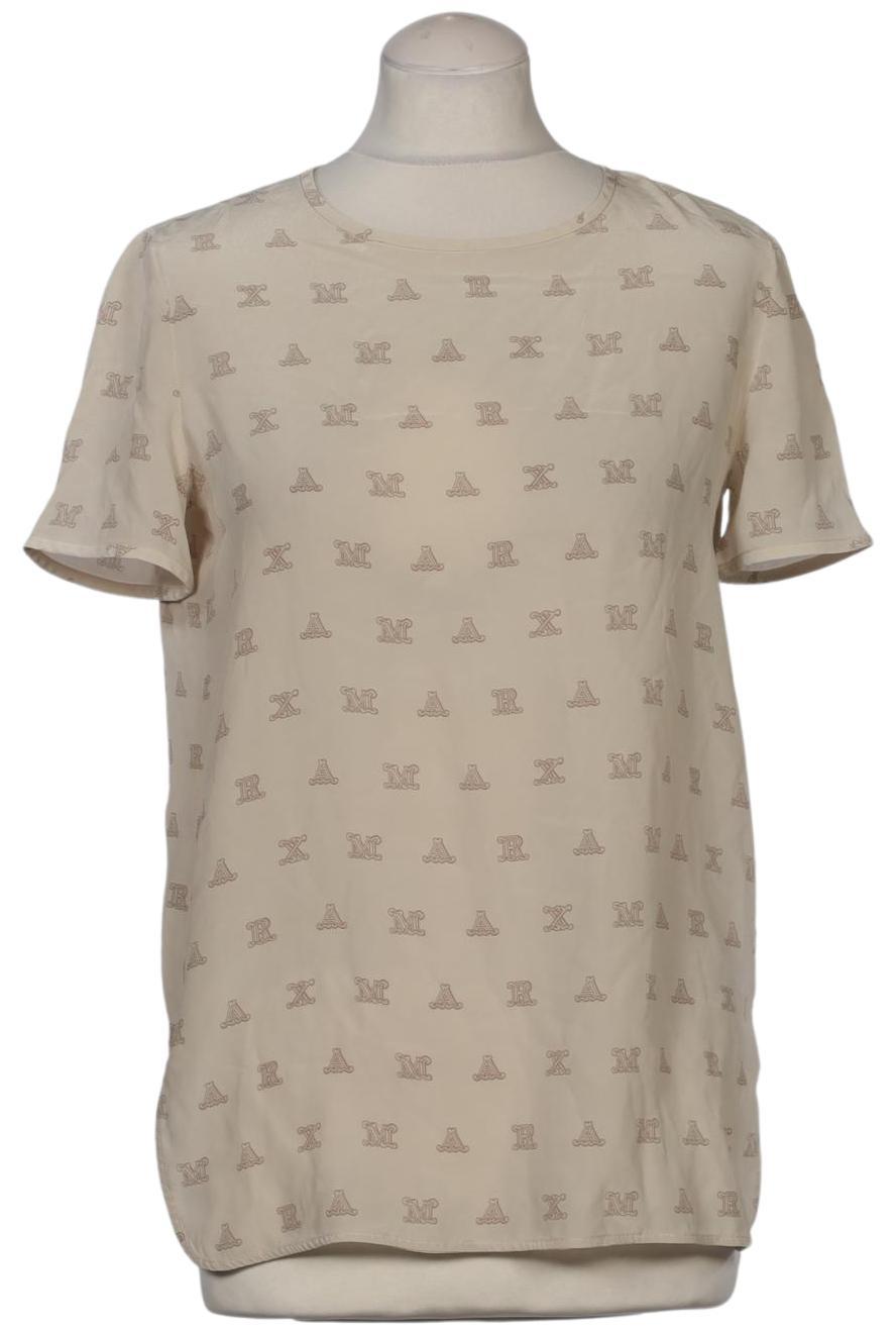 

Max Mara Damen Bluse, beige, Gr. 38