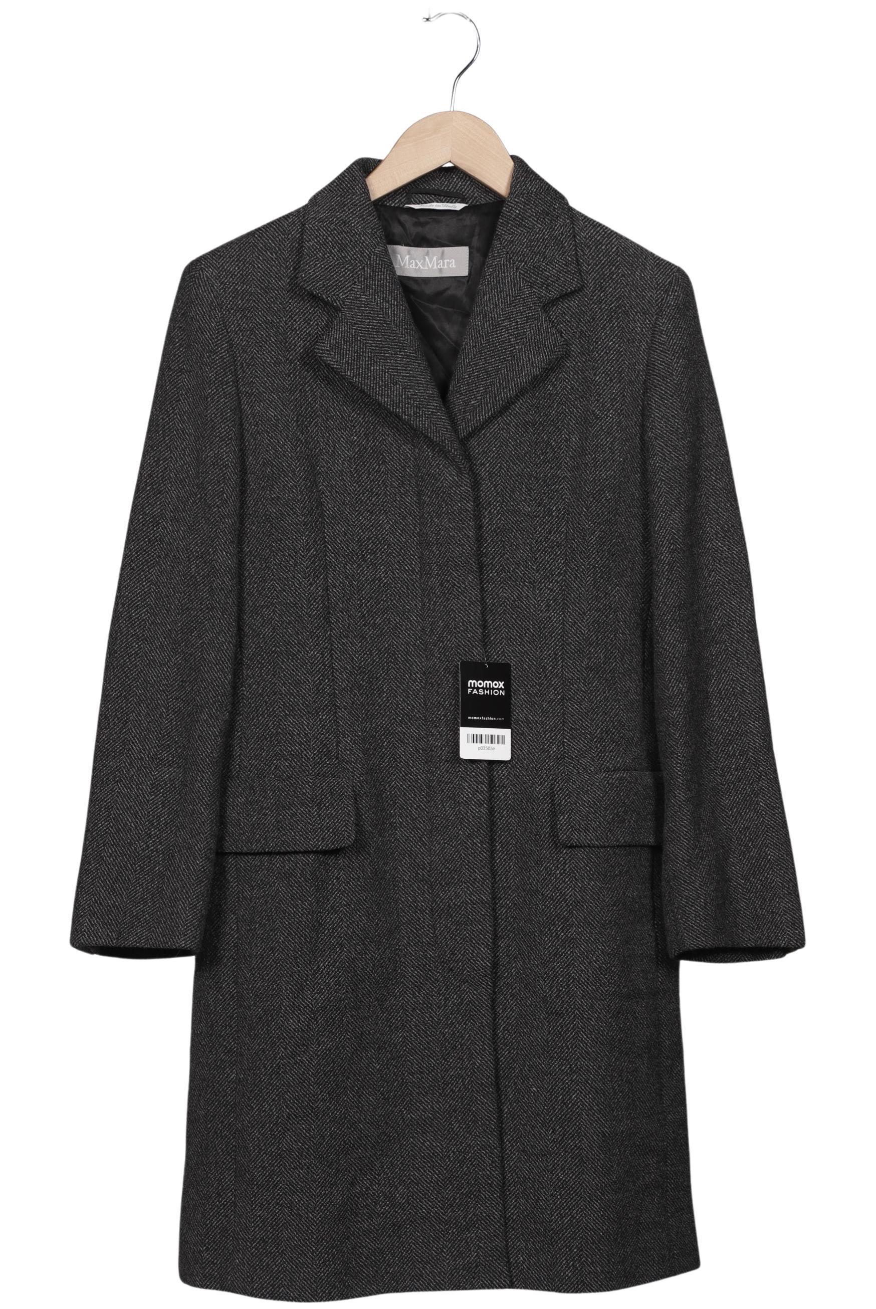 

Max Mara Damen Mantel, grau, Gr. 36