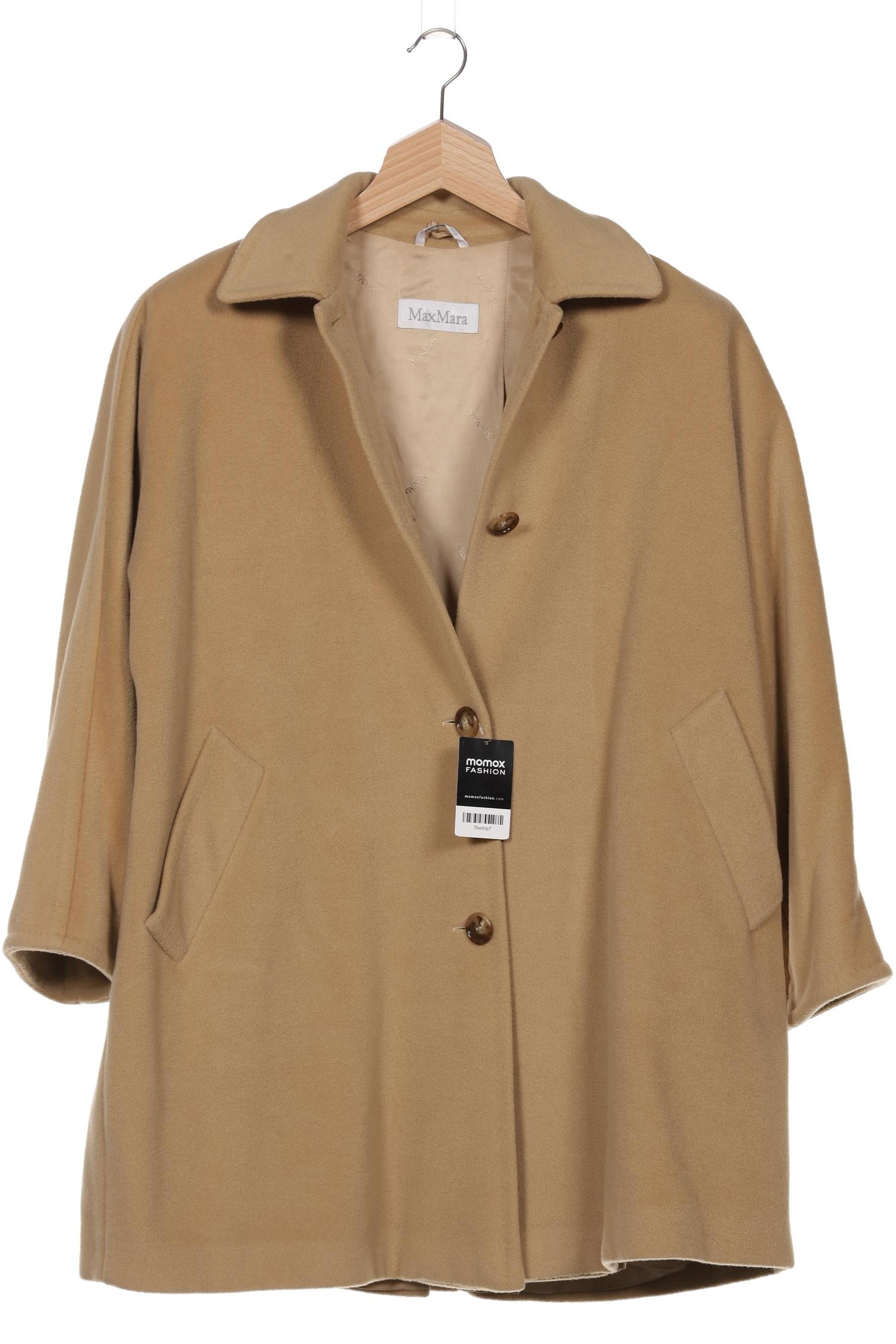 

Max Mara Damen Mantel, beige, Gr. 40