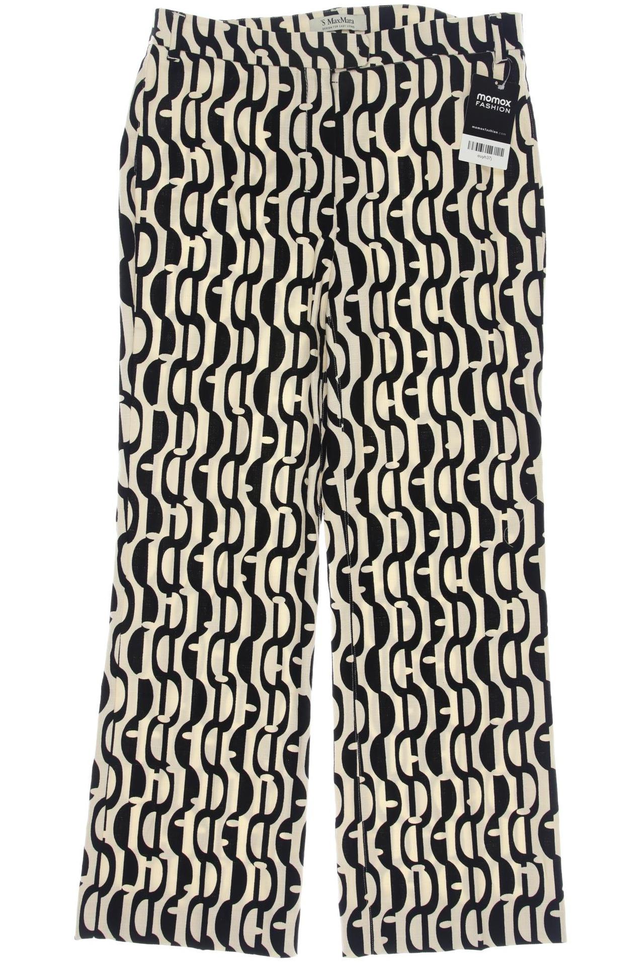 

Max Mara Damen Stoffhose, beige, Gr. 36