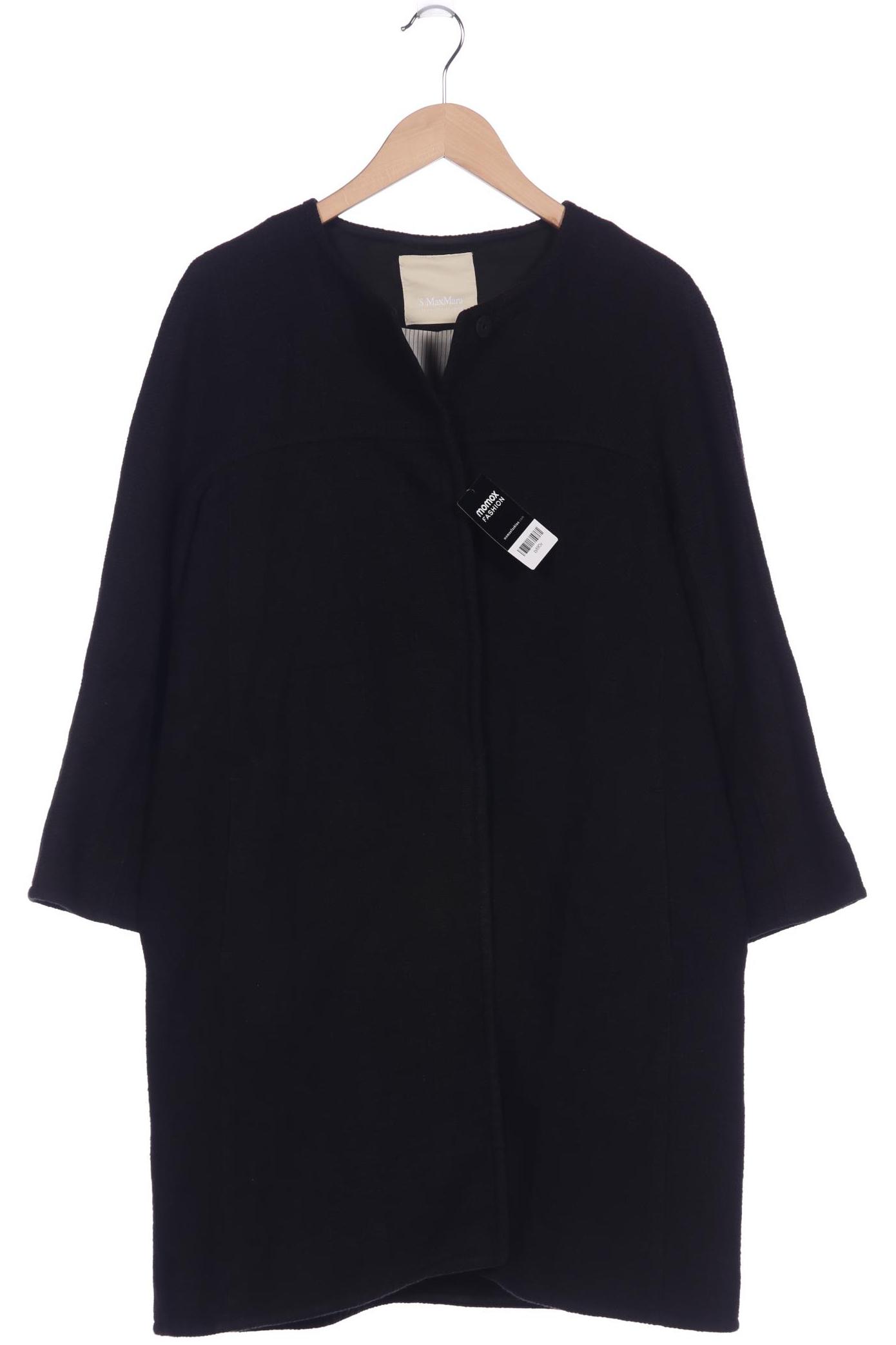 

Max Mara Damen Mantel, schwarz, Gr. 42