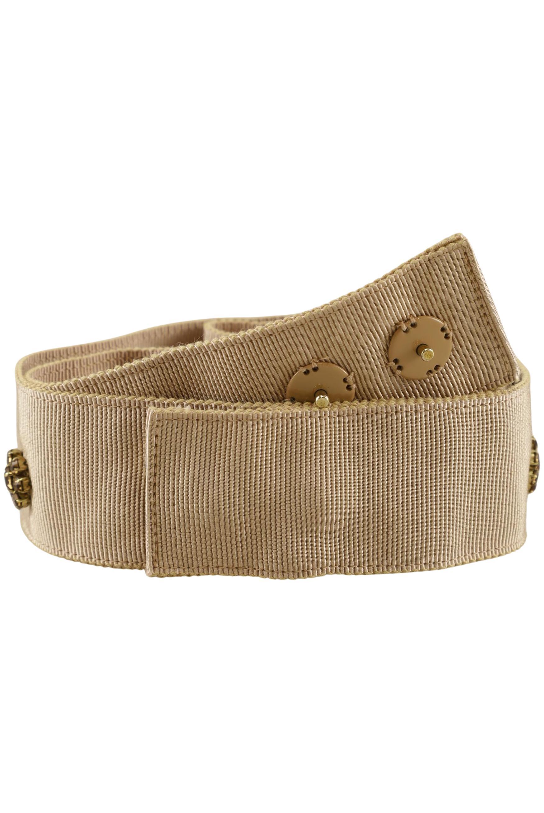 

Max Mara Damen Gürtel, beige, Gr. 65