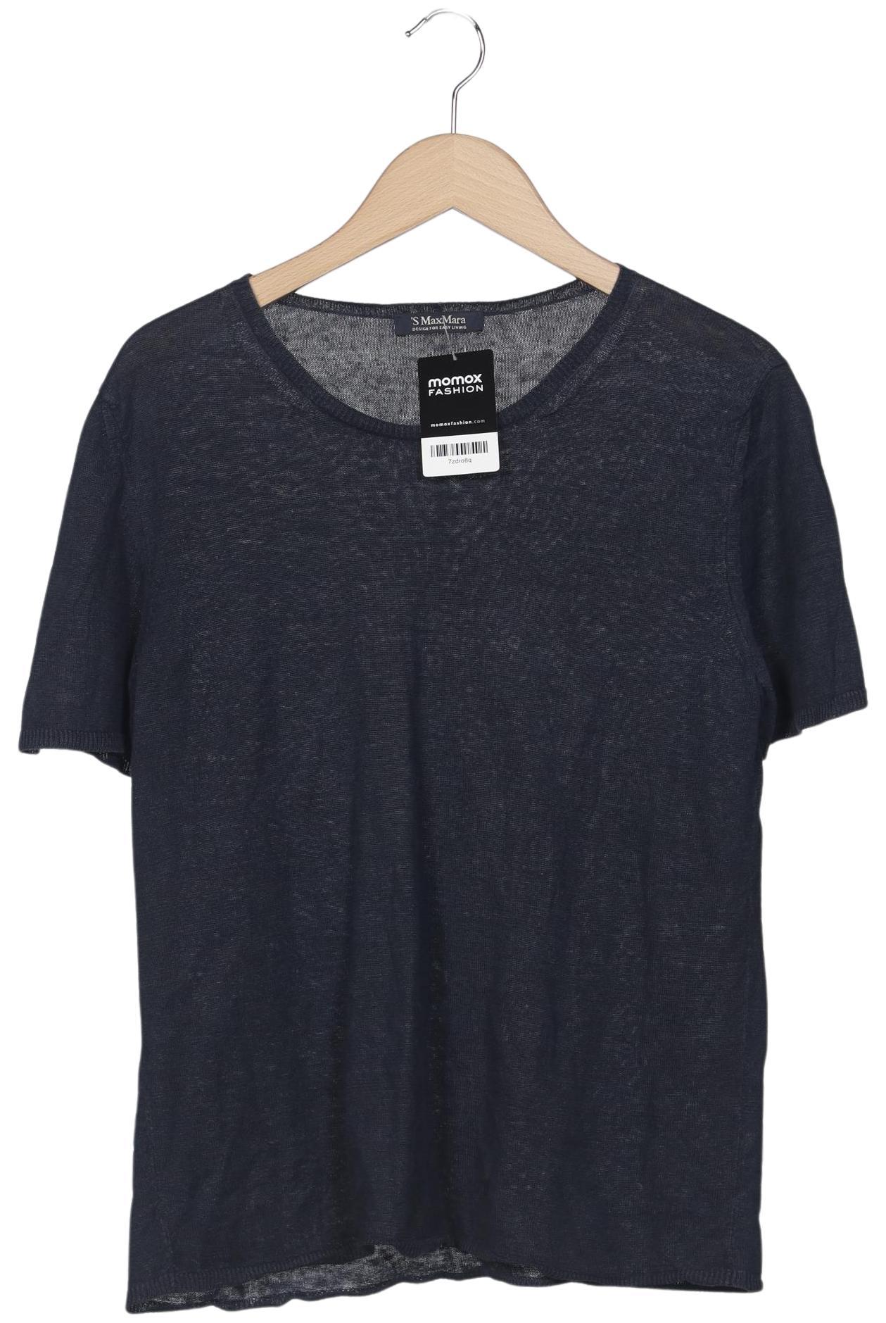 

Max Mara Damen T-Shirt, marineblau, Gr. 38