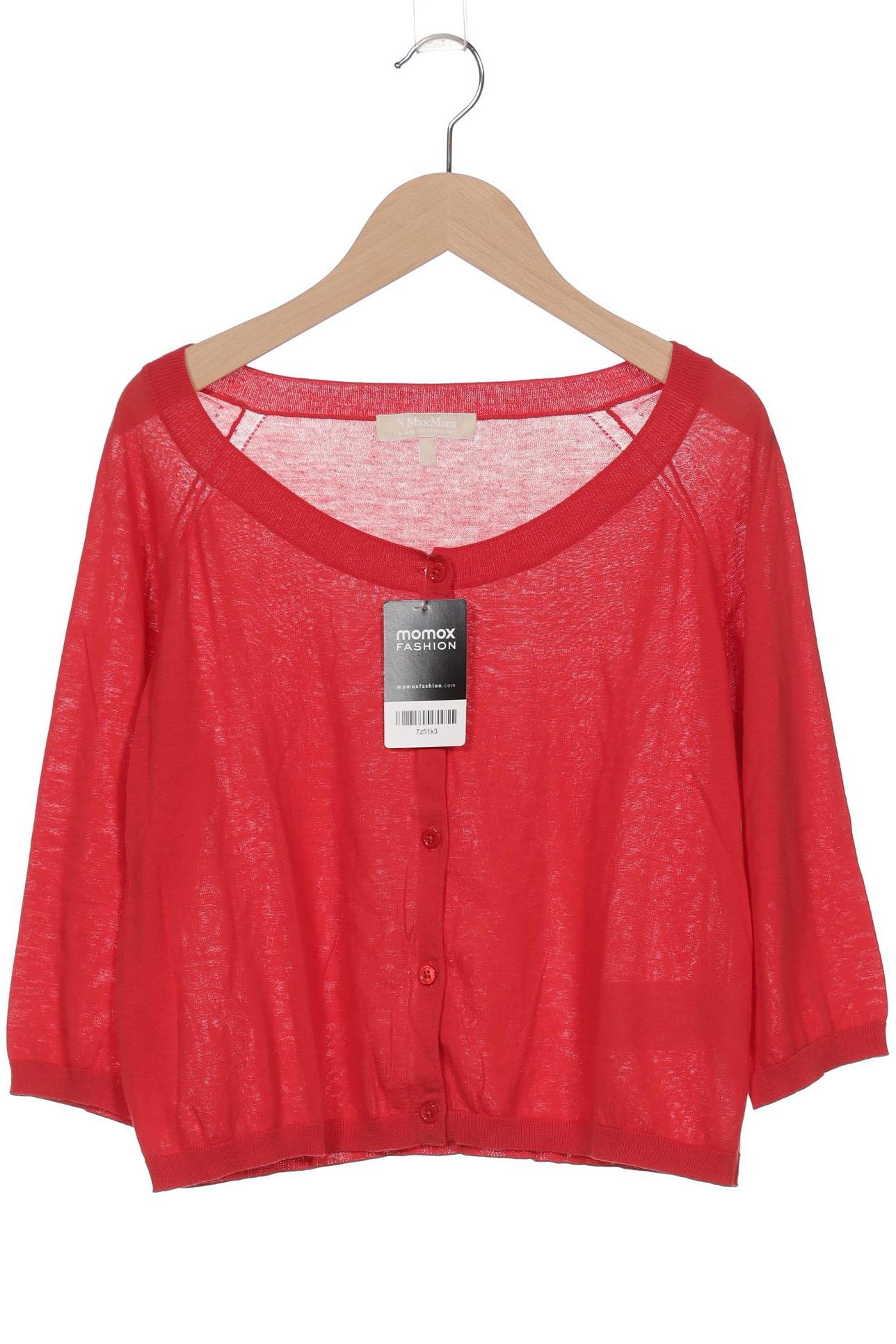 

Max Mara Damen Strickjacke, rot, Gr. 42