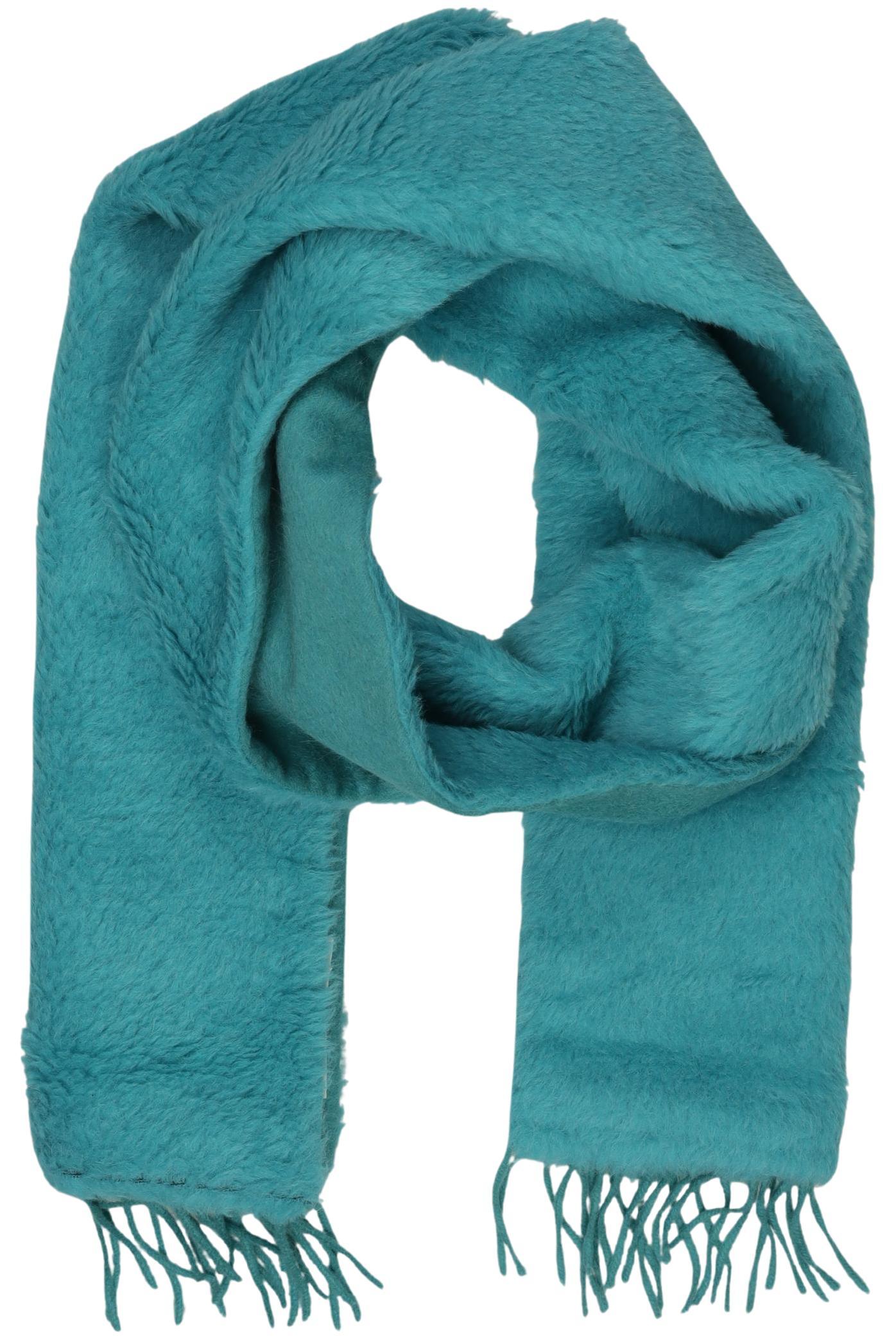 

Max Mara Damen Schal, türkis, Gr.