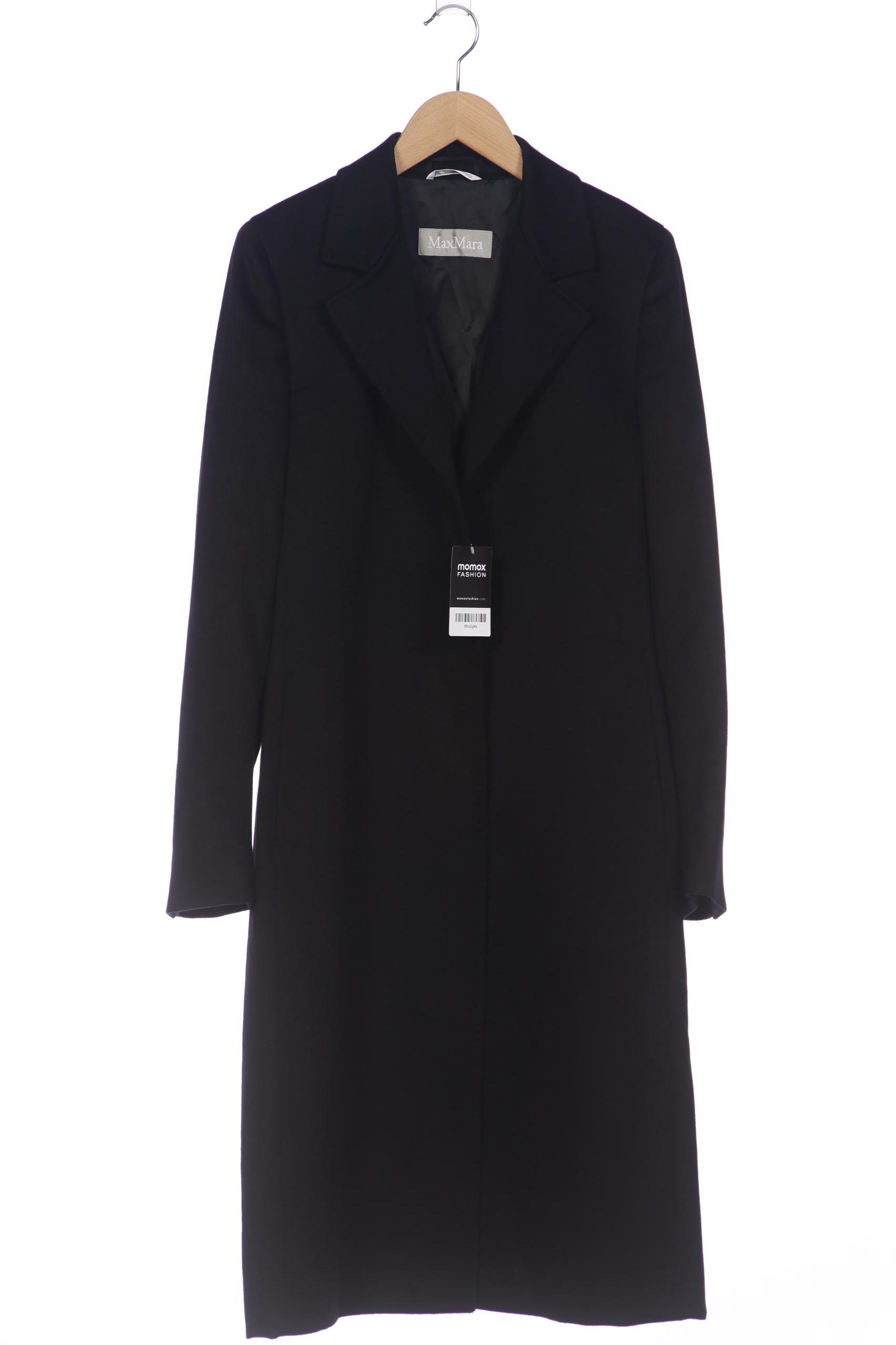 

Max Mara Damen Mantel, schwarz, Gr. 40