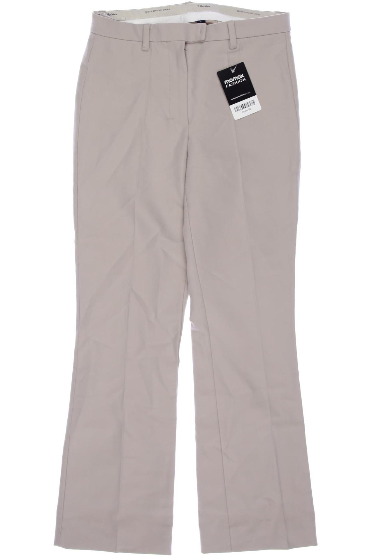 

Max Mara Damen Stoffhose, beige, Gr. 30