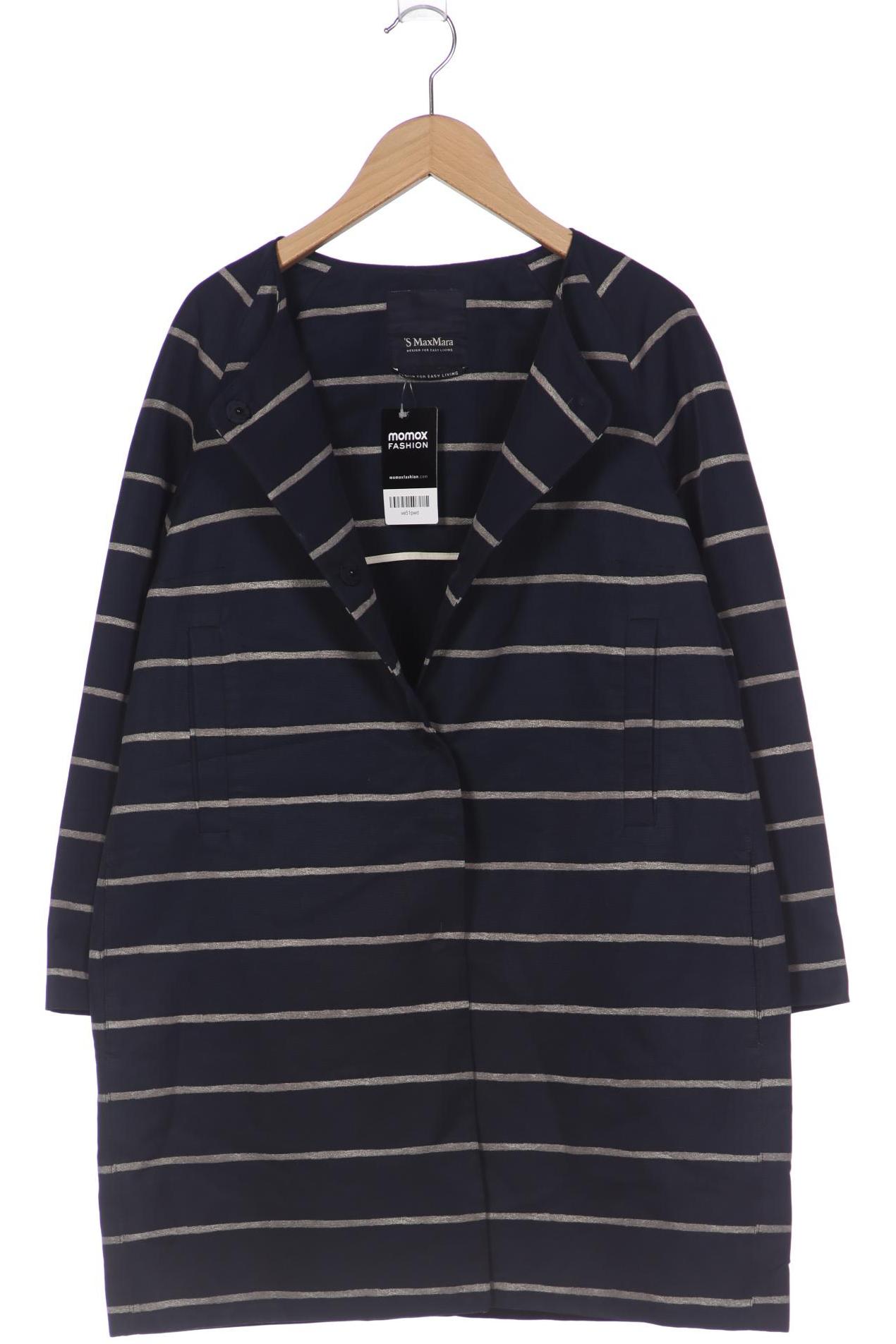 

Max Mara Damen Mantel, marineblau, Gr. 36