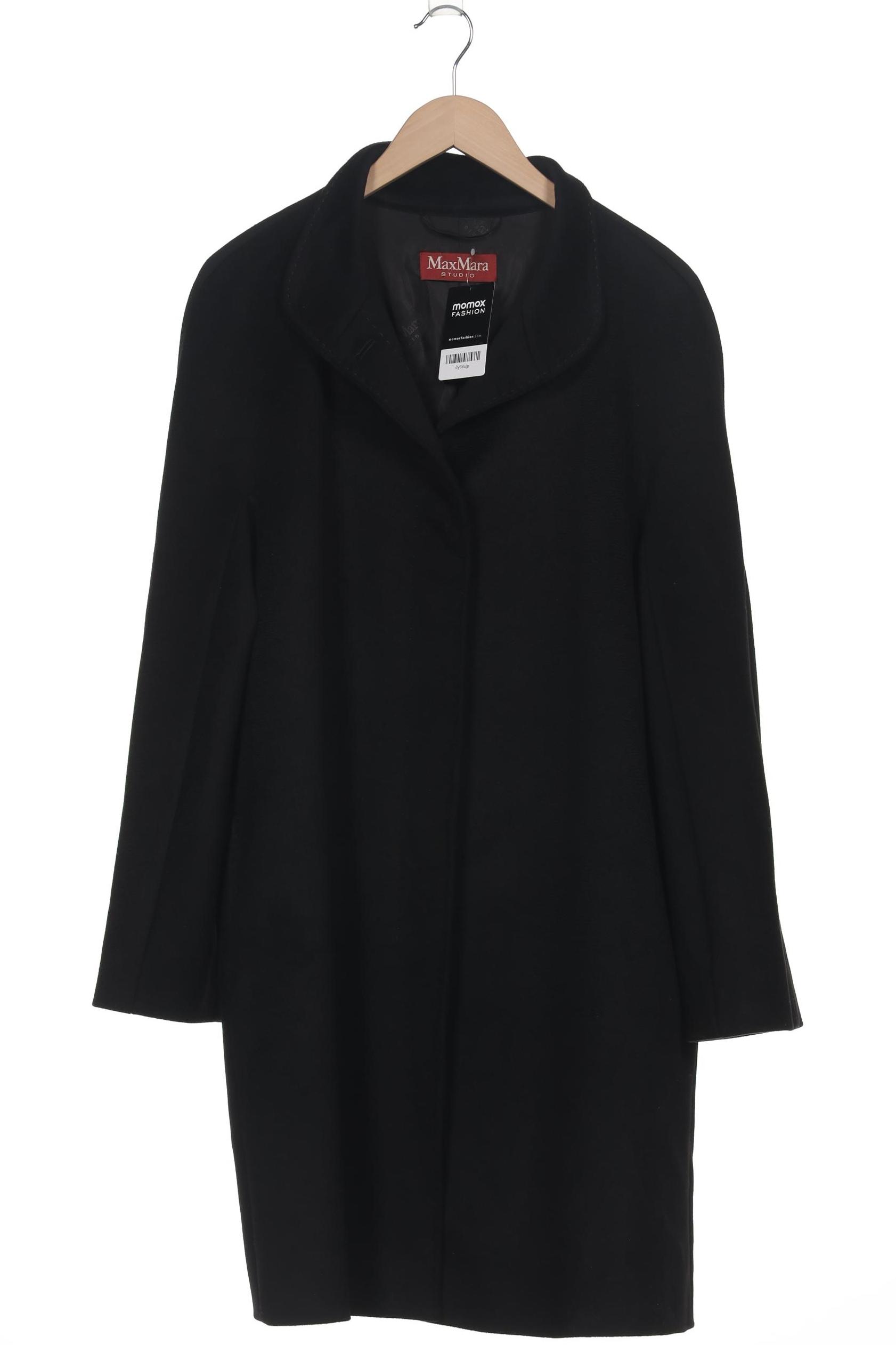 

Max Mara Damen Mantel, schwarz, Gr. 46