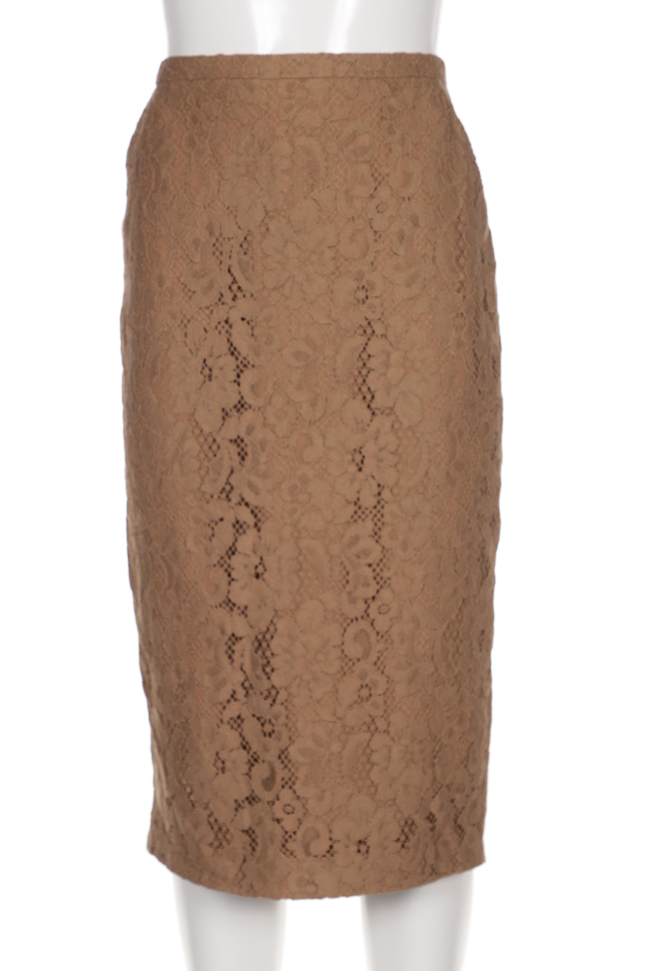 

Max Mara Damen Rock, braun, Gr. 42