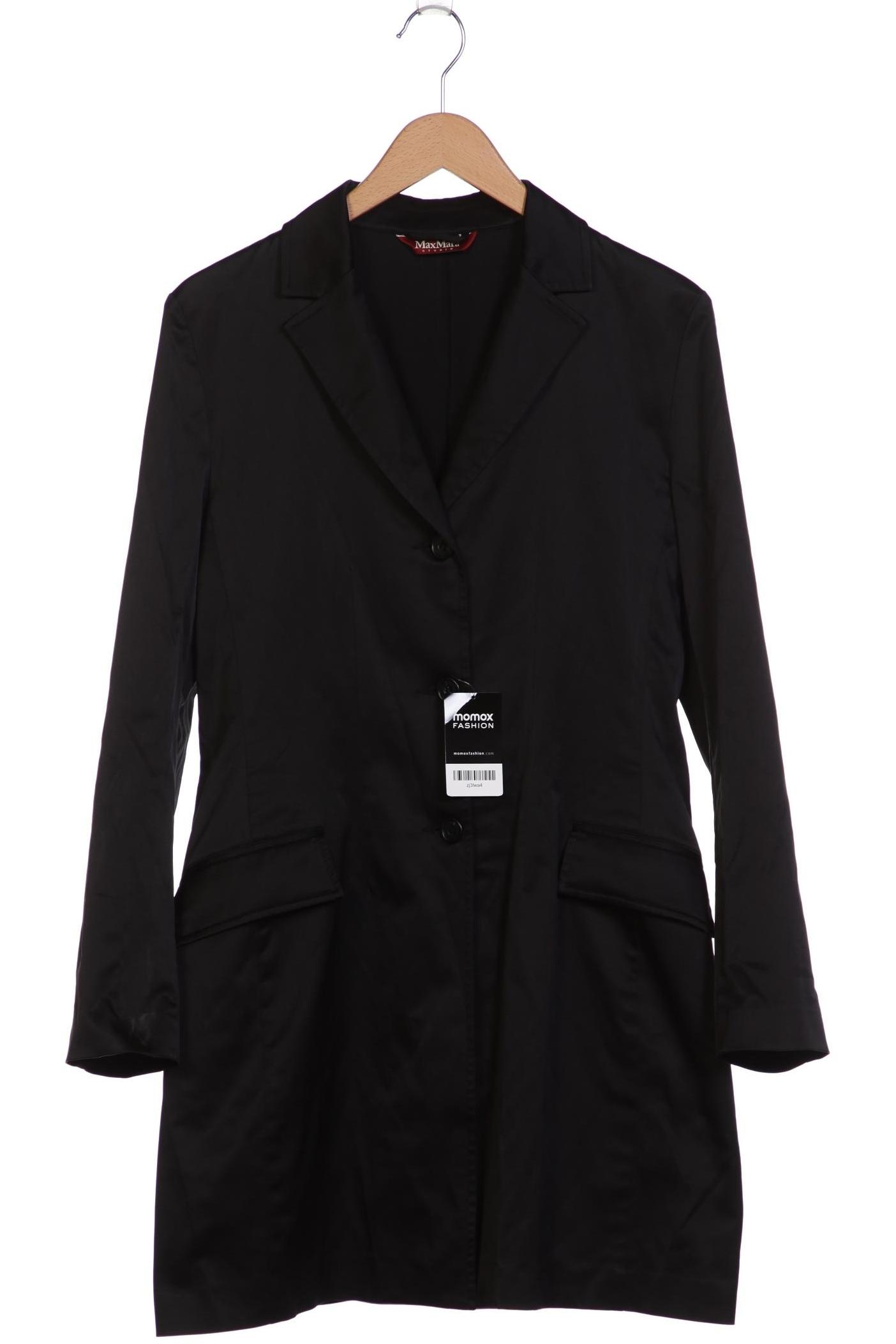 

Max Mara Damen Mantel, schwarz, Gr. 38
