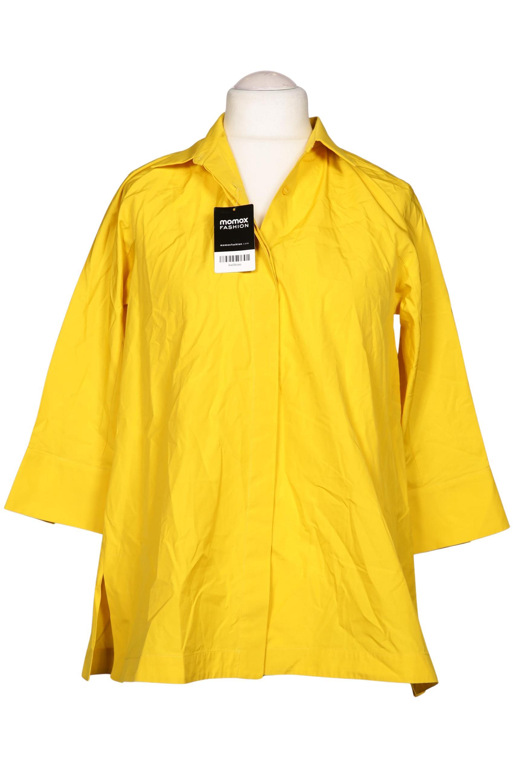 

Max Mara Damen Bluse, gelb, Gr. 44