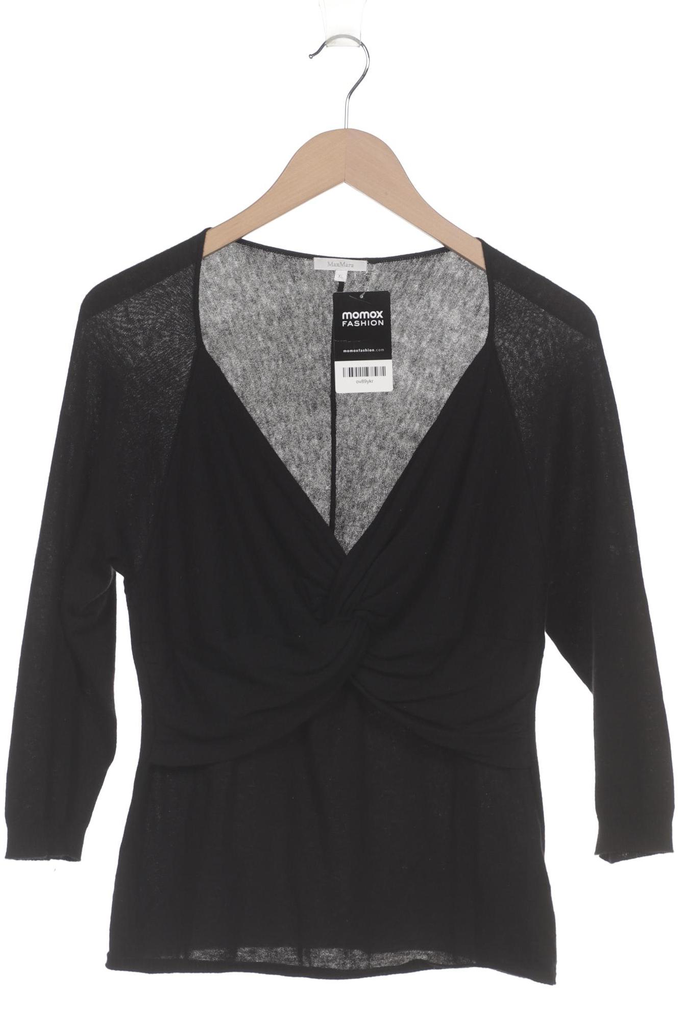 

Max Mara Damen Pullover, schwarz, Gr. 44