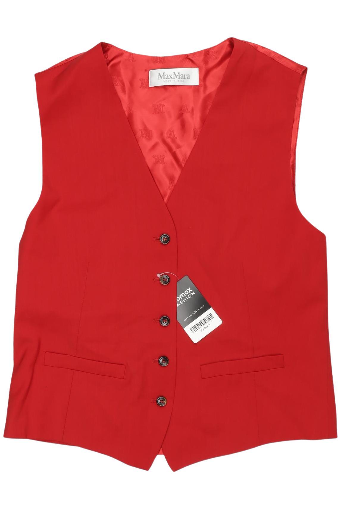 

Max Mara Damen Weste, rot, Gr. 40