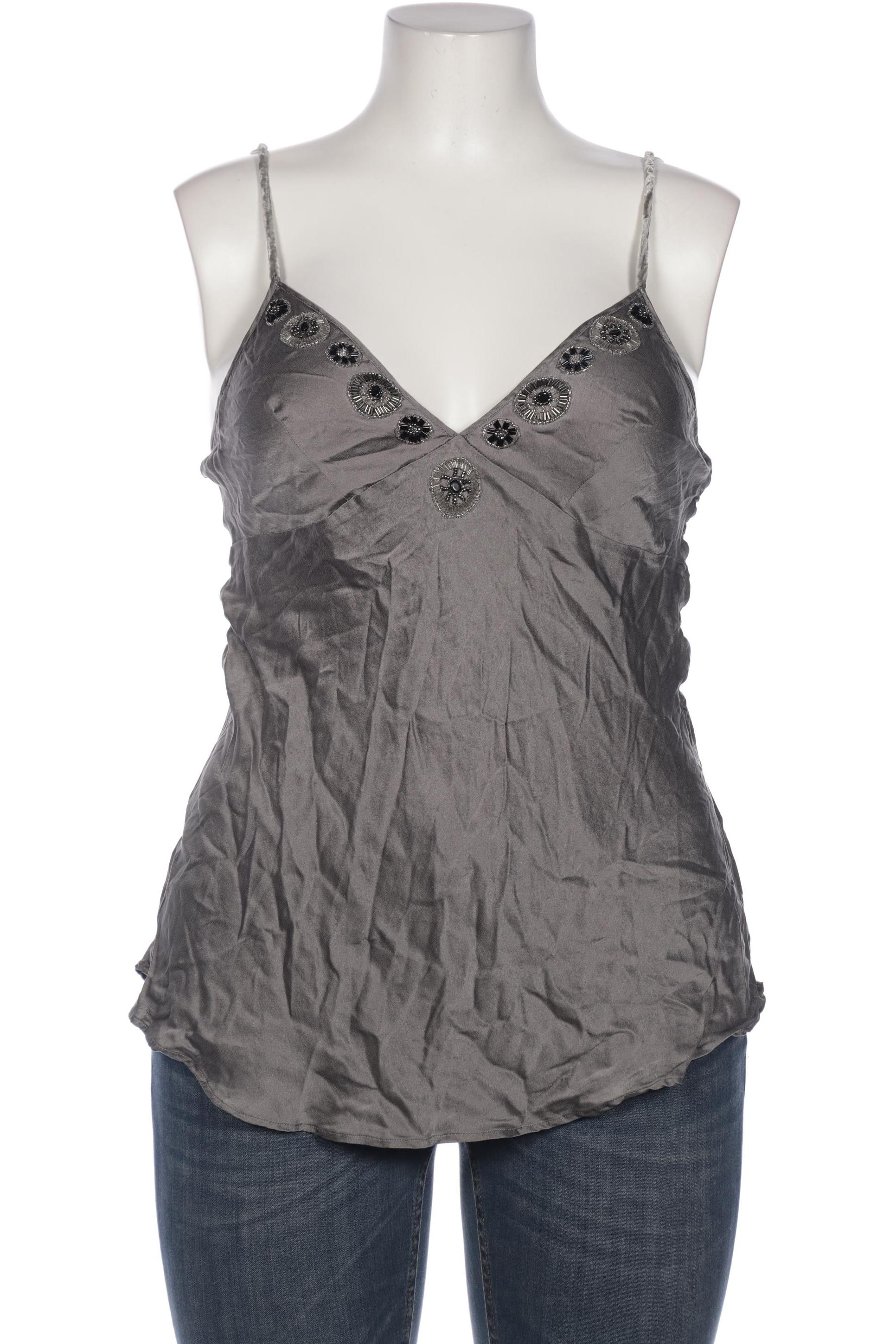 

Max Mara Damen Bluse, grau, Gr. 42