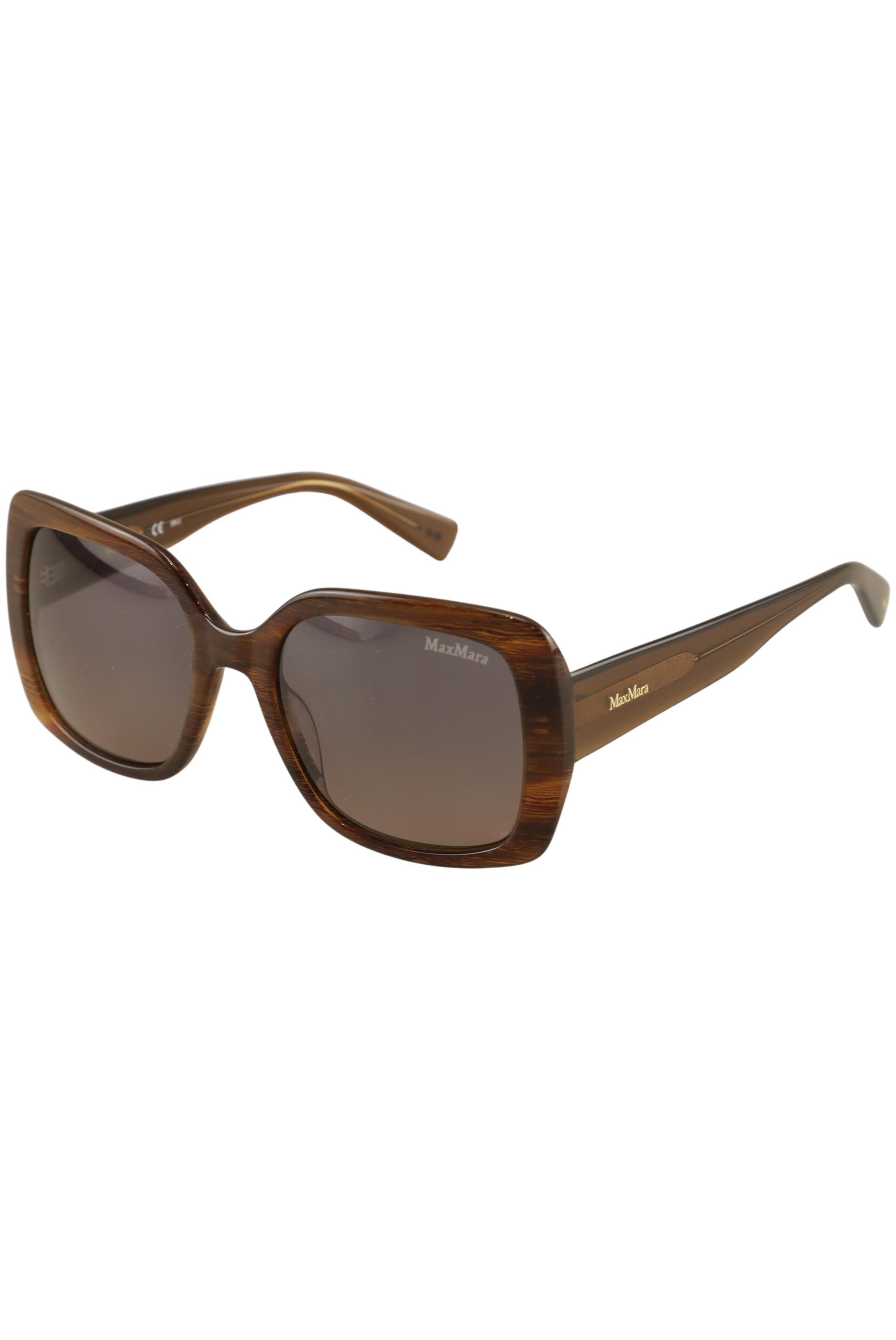 

Max Mara Damen Sonnenbrille, braun, Gr.
