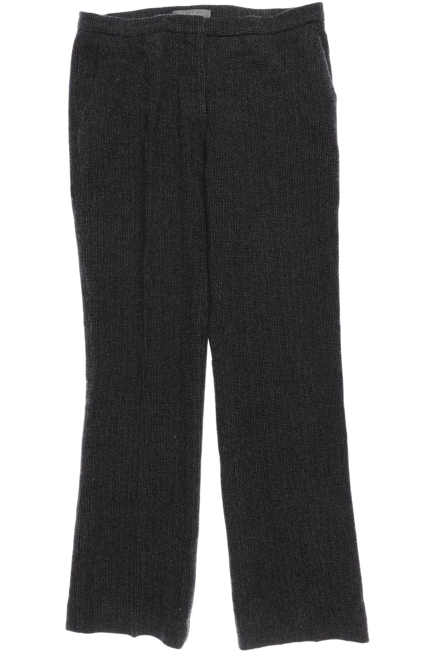 

Max Mara Damen Stoffhose, schwarz, Gr. 42