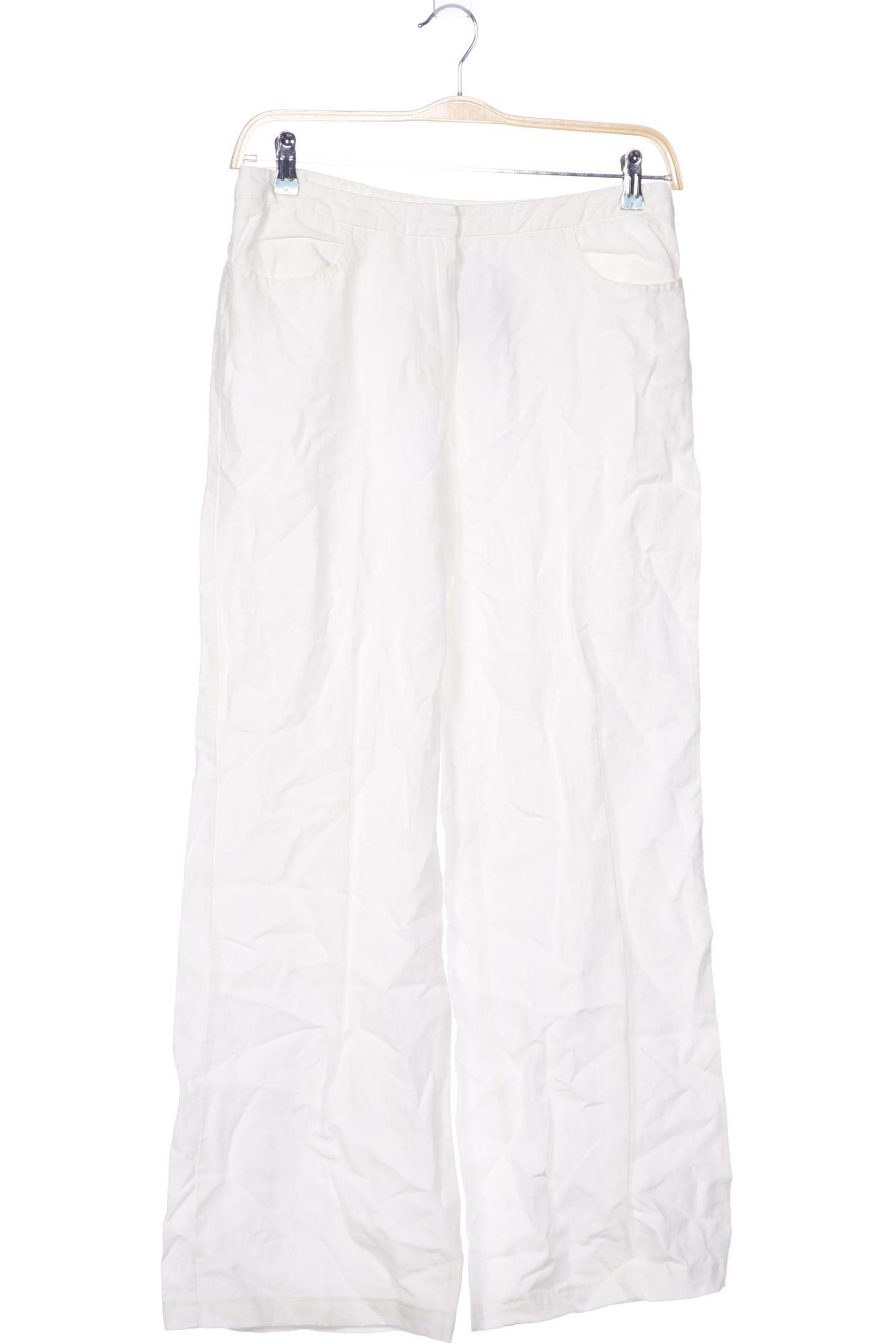 

Max Mara Damen Stoffhose, weiß, Gr. 42