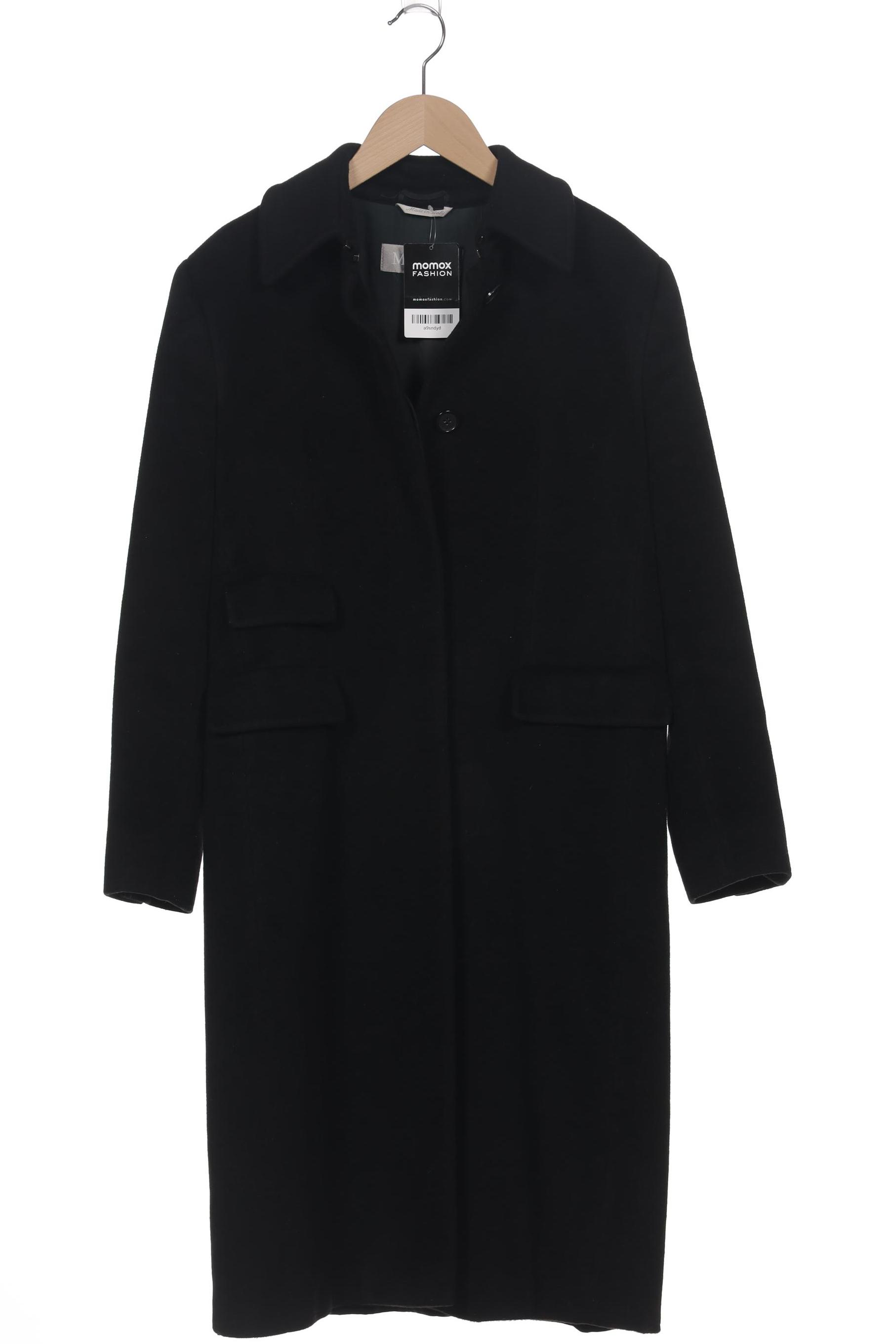 

Max Mara Damen Mantel, schwarz, Gr. 40