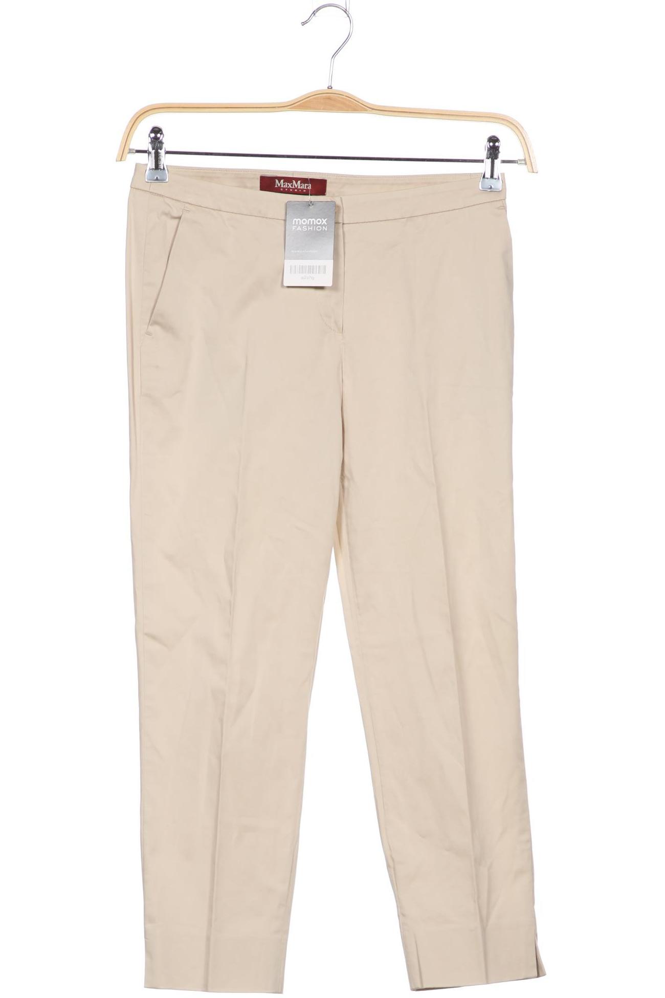 

Max Mara Damen Stoffhose, beige