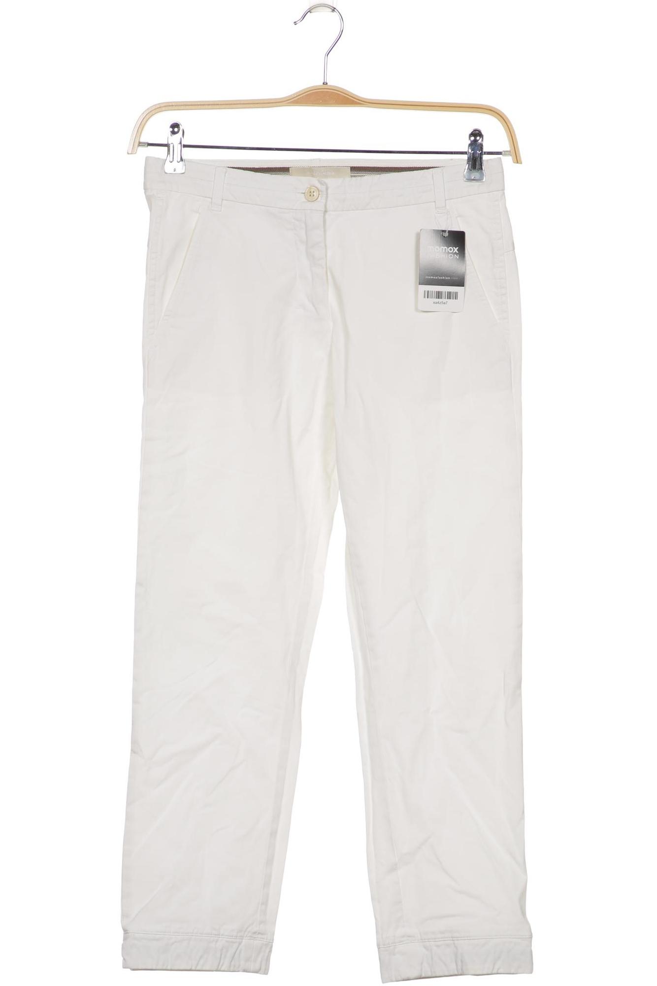 

Max Mara Damen Stoffhose, weiß, Gr. 38