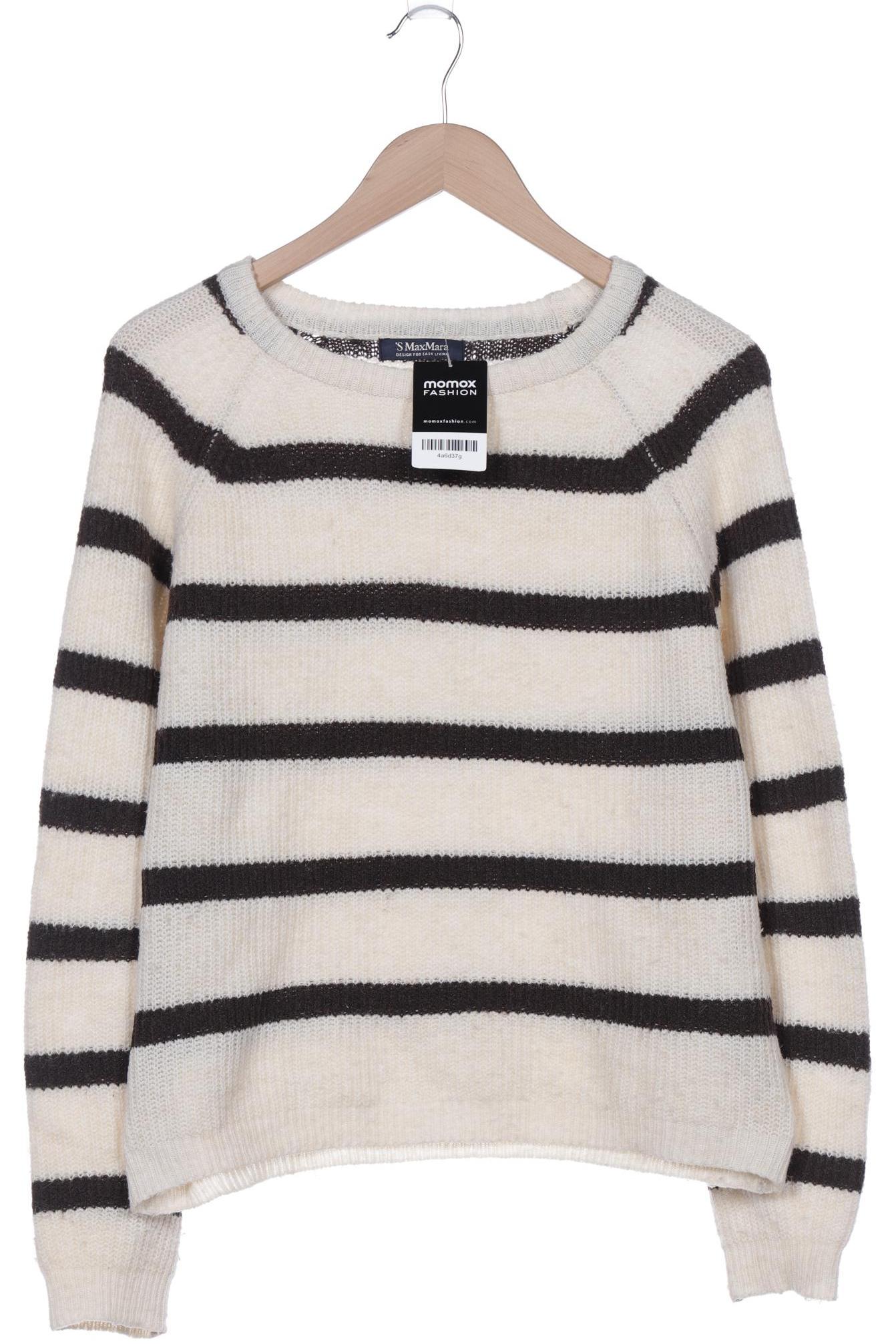 

Max Mara Damen Pullover, cremeweiß, Gr. 34