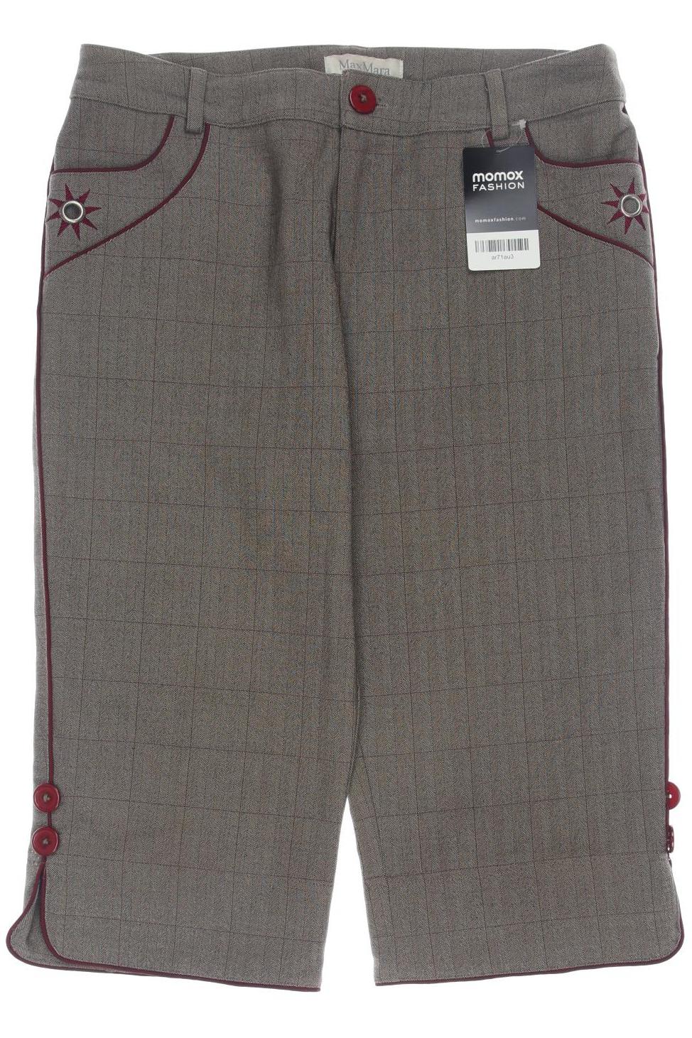 

Max Mara Damen Stoffhose, braun, Gr. 38