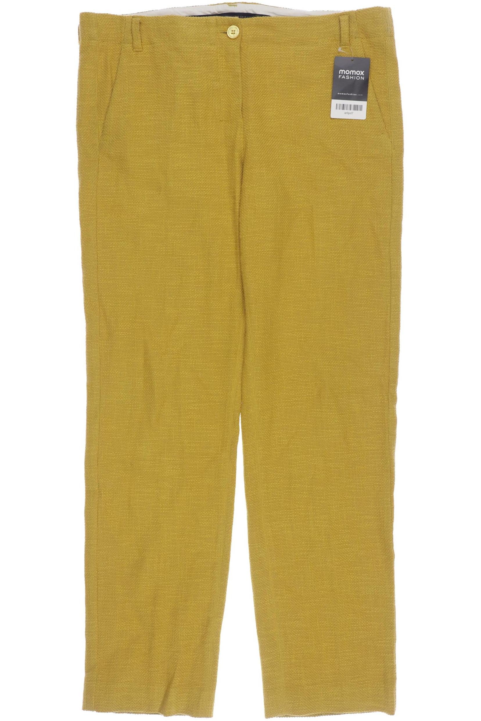 

Max Mara Damen Stoffhose, gelb, Gr. 42