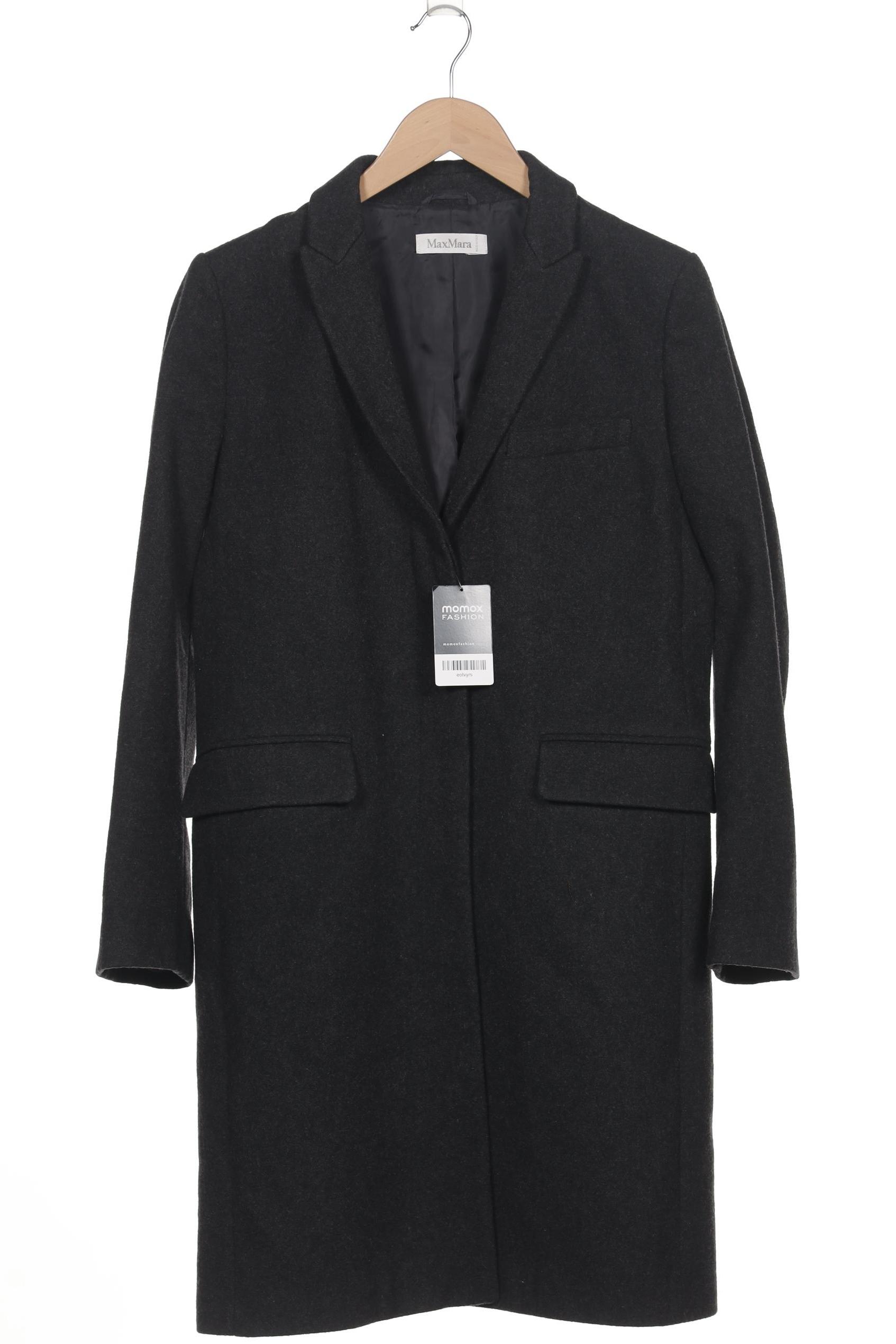 

Max Mara Damen Mantel, schwarz, Gr. 38