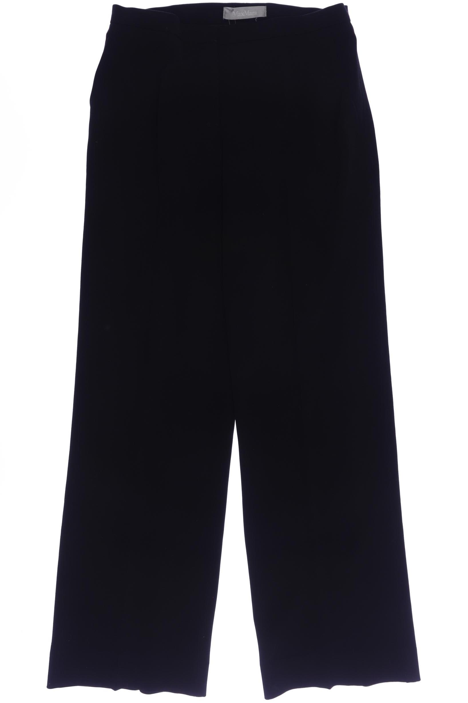 

Max Mara Damen Stoffhose, schwarz, Gr. 38