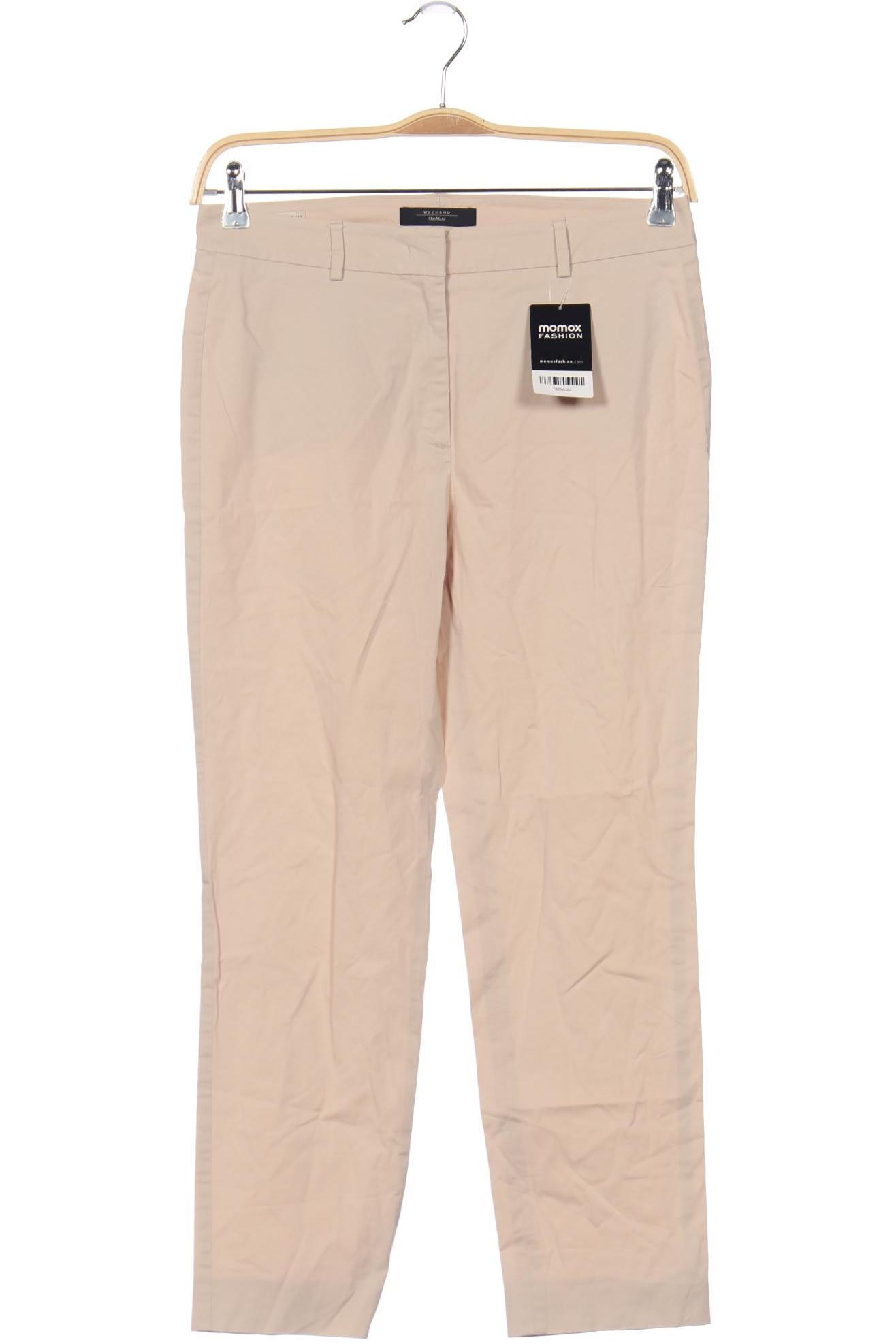 

Max Mara Damen Stoffhose, beige, Gr. 31