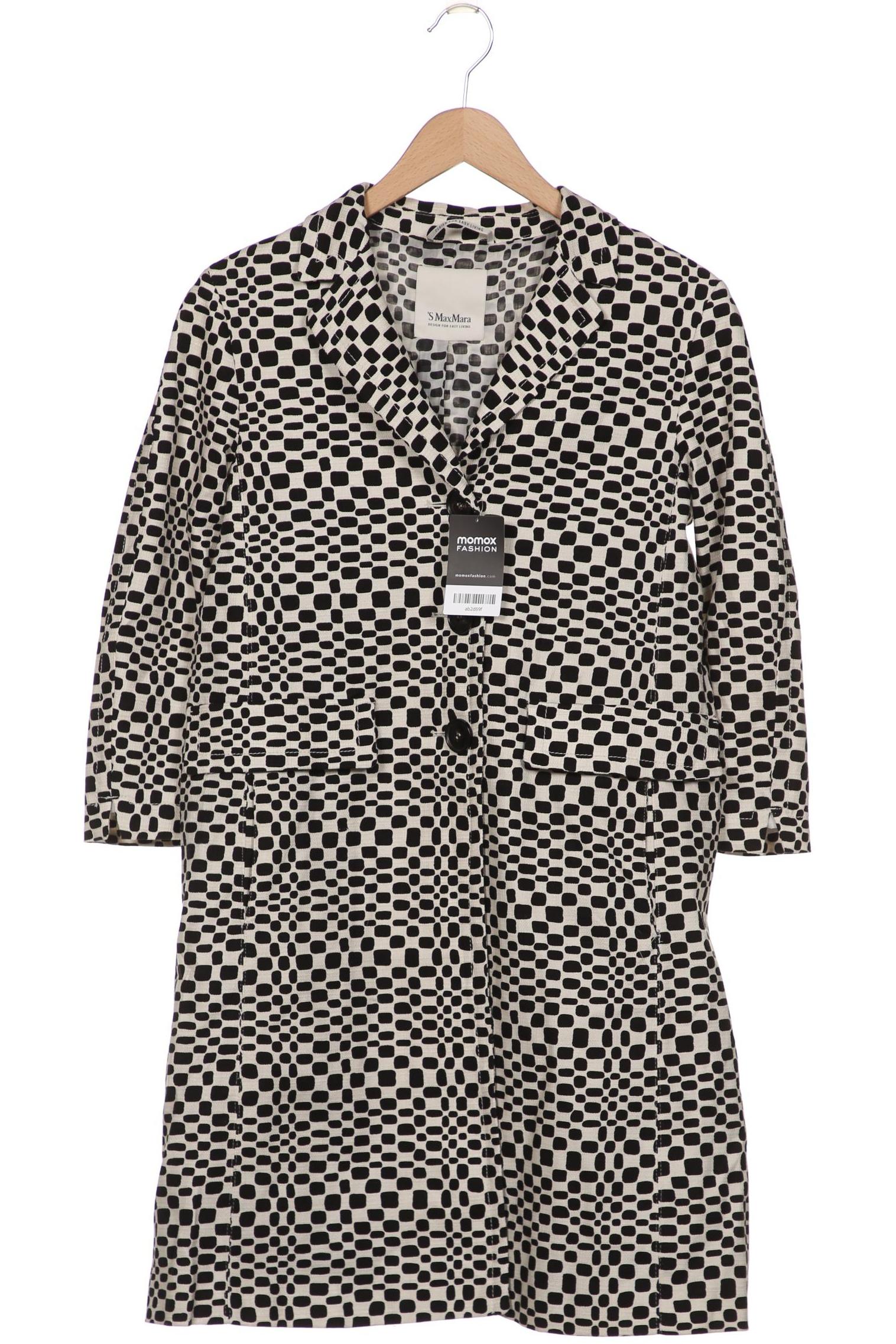 

Max Mara Damen Mantel, weiß, Gr. 38