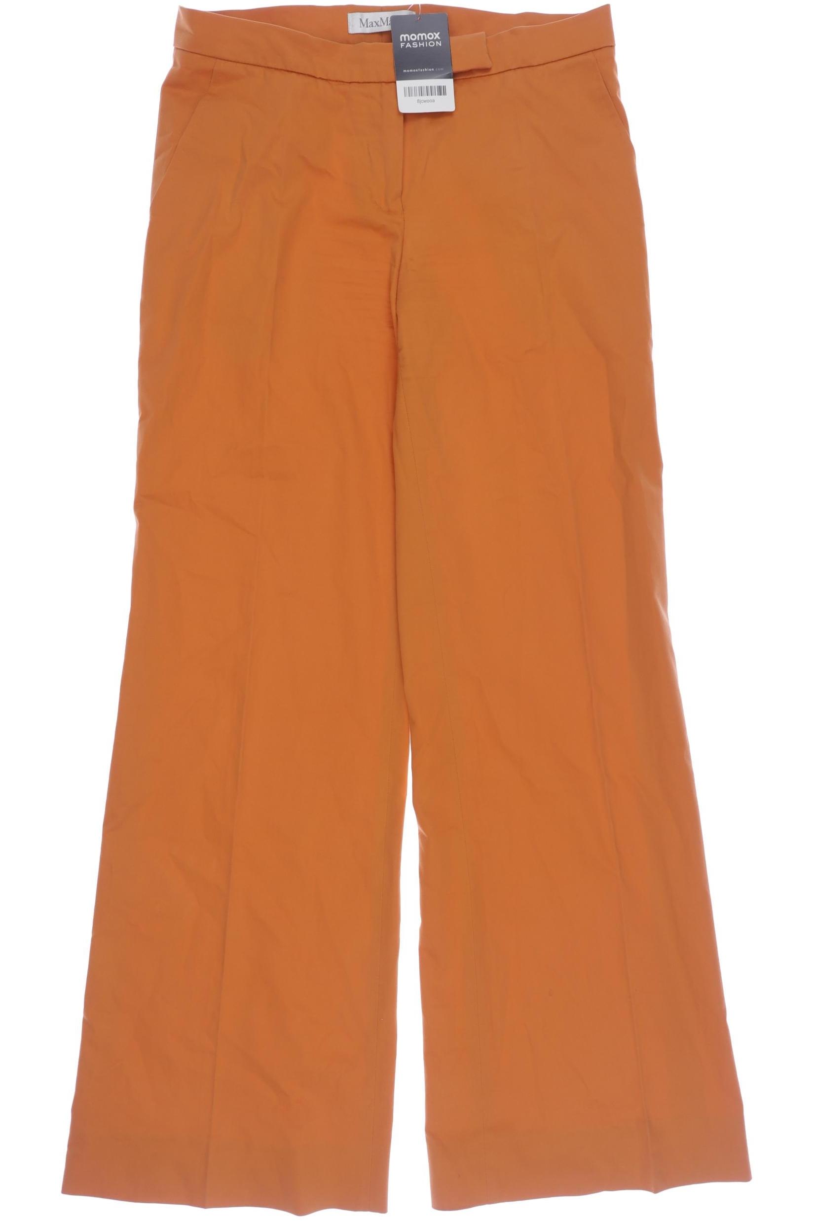 

Max Mara Damen Stoffhose, orange, Gr. 38