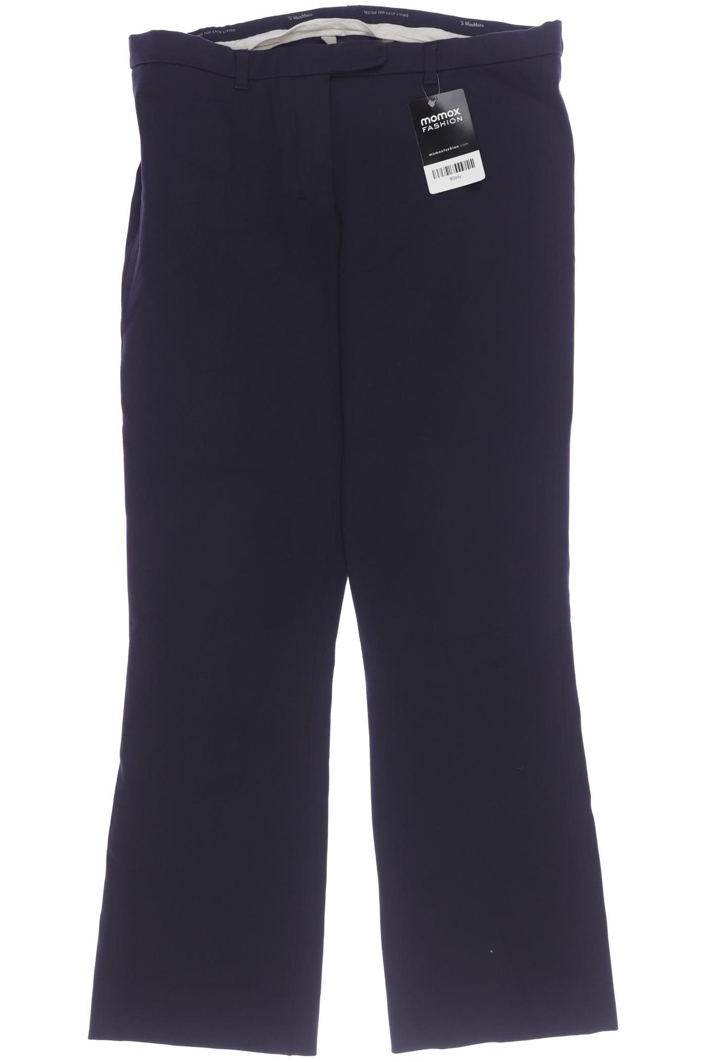 

Max Mara Damen Stoffhose, marineblau, Gr. 38