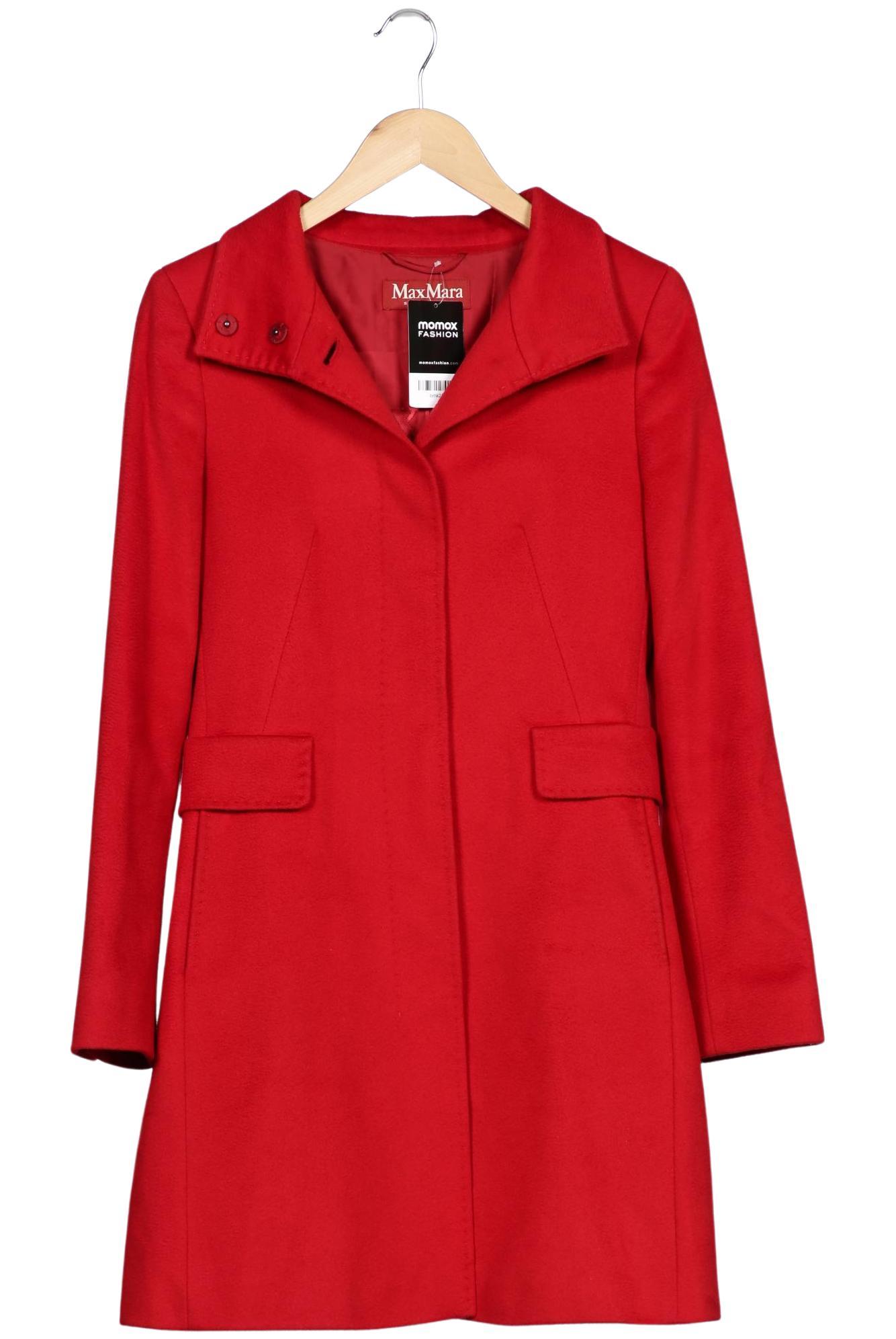 

Max Mara Damen Mantel, rot, Gr. 38