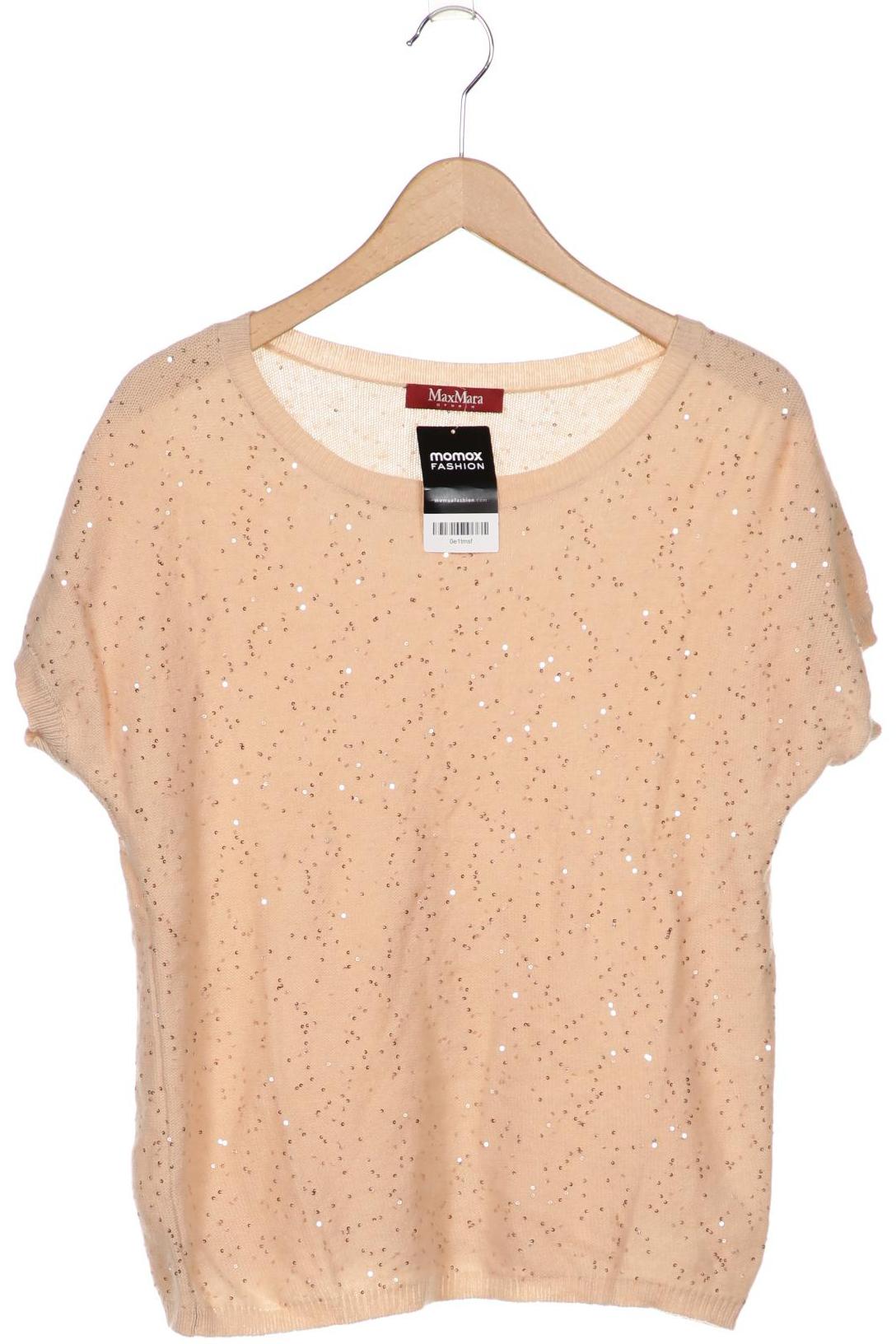 

Max Mara Damen Pullover, beige, Gr. 42