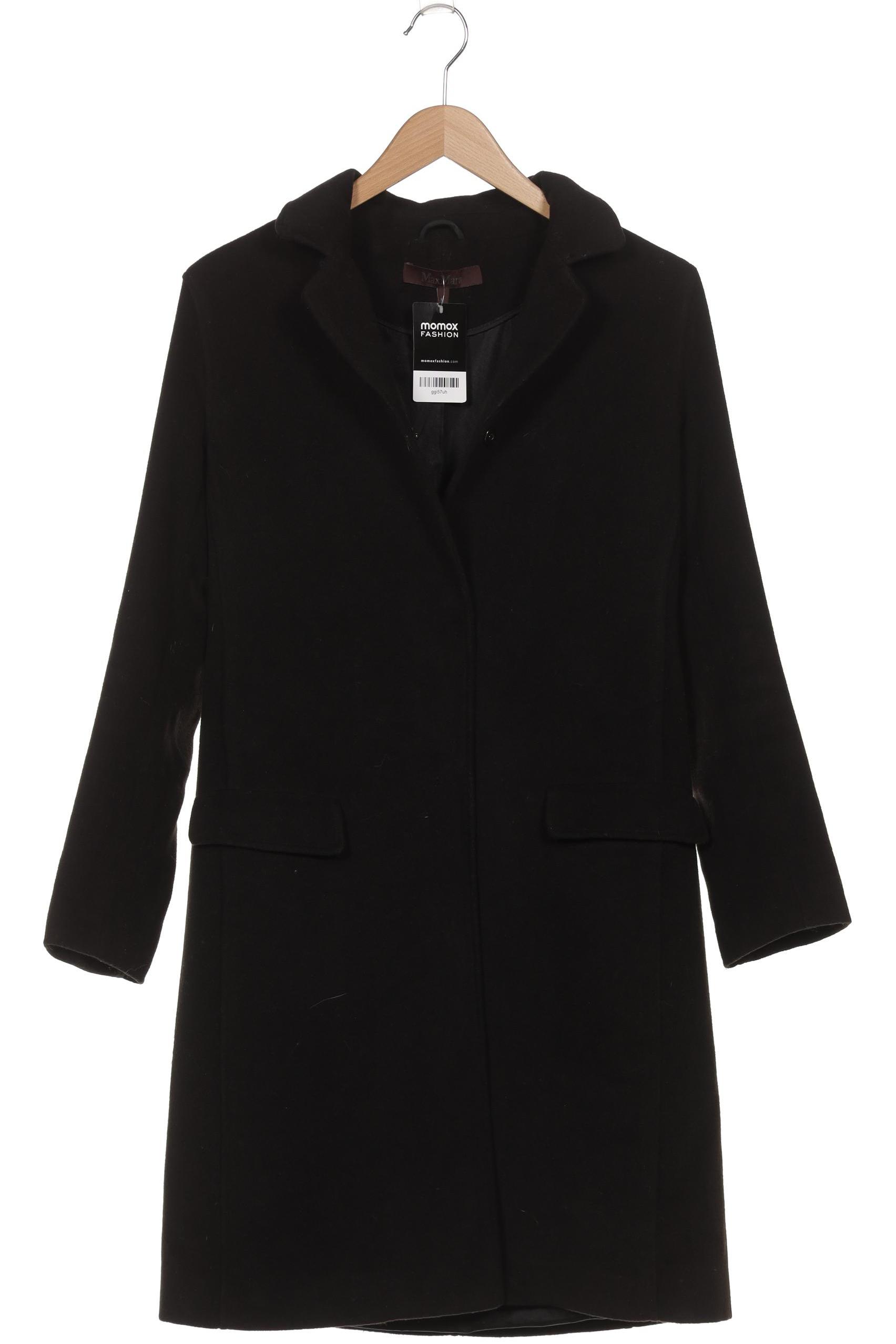 

Max Mara Damen Mantel, schwarz, Gr. 38