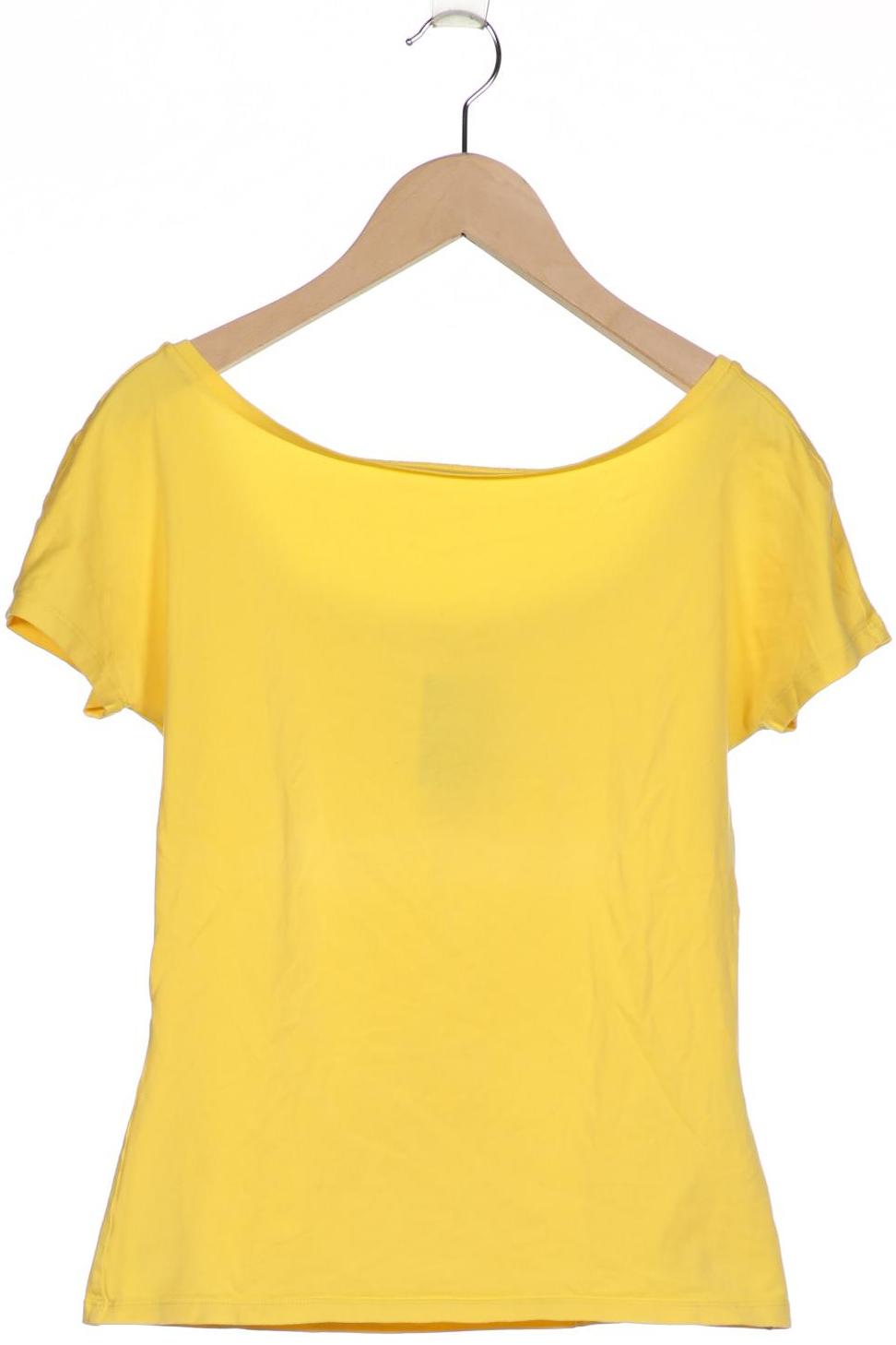 

Max Mara Damen T-Shirt, gelb, Gr. 38