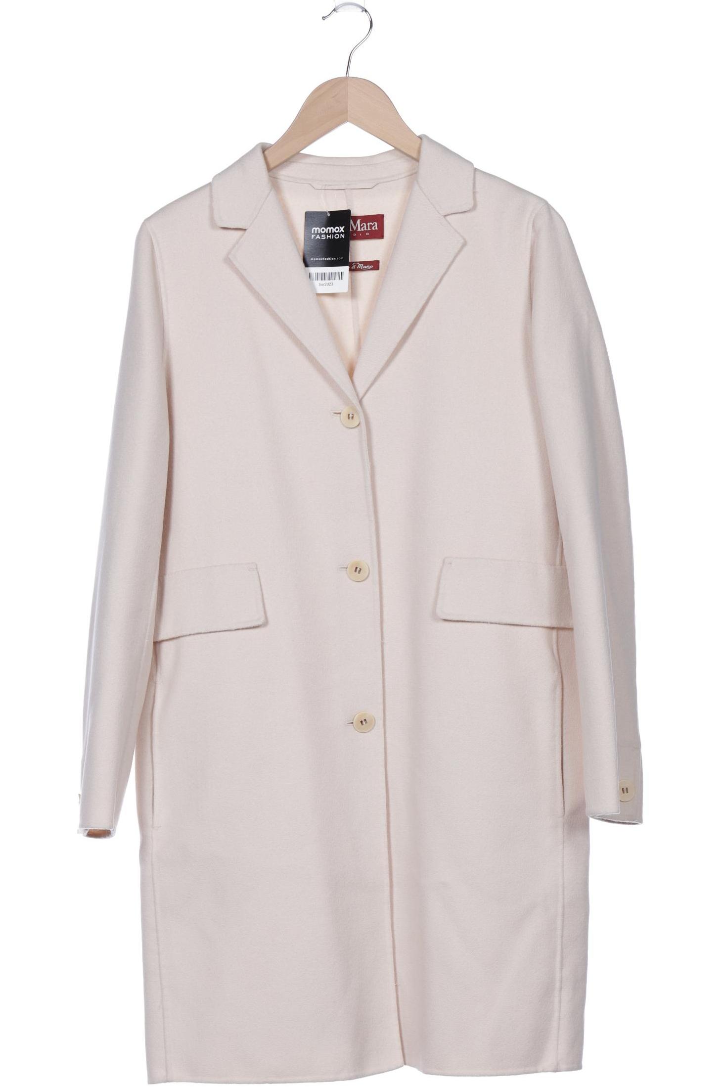 

Max Mara Damen Mantel, cremeweiß, Gr. 42