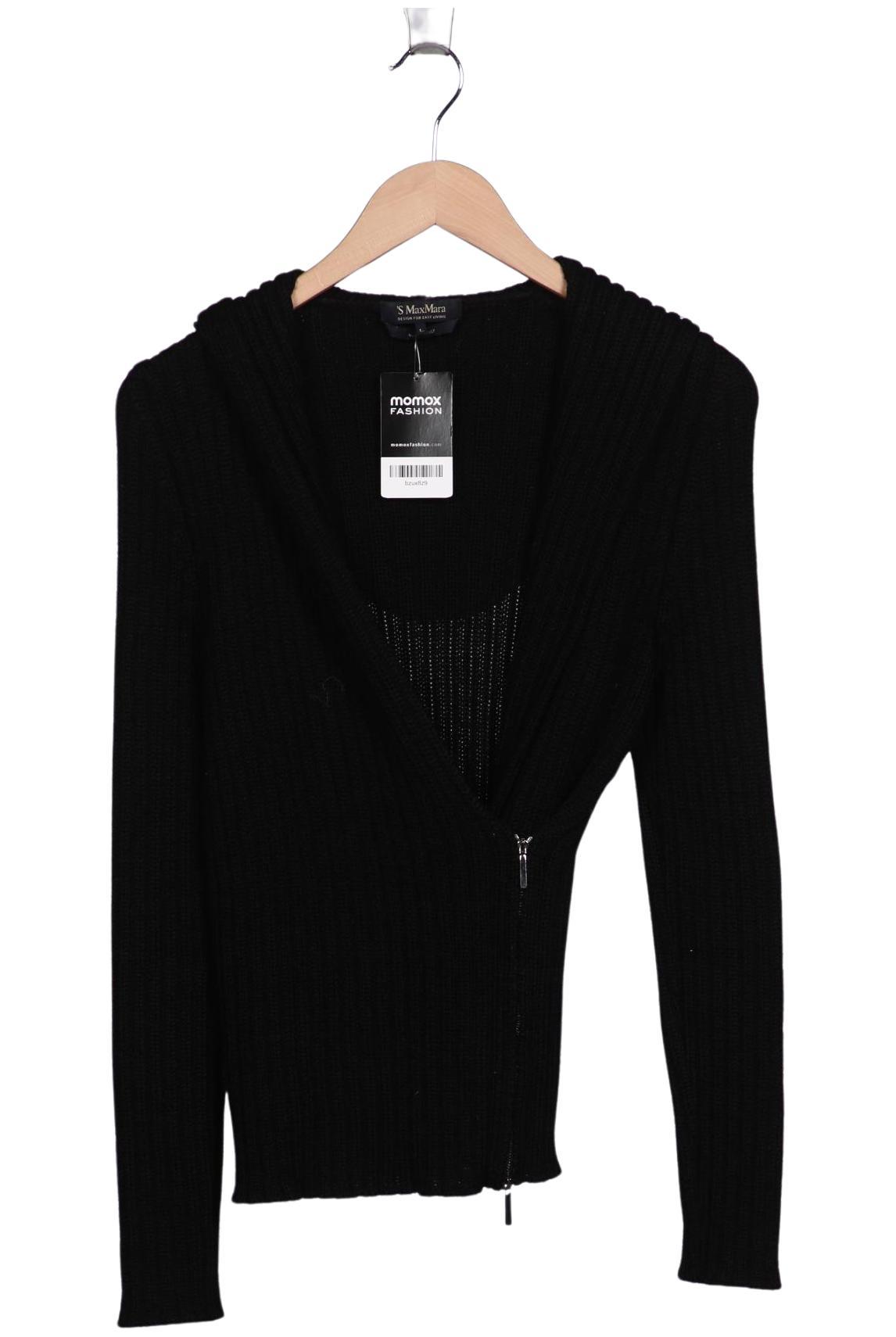 

Max Mara Damen Strickjacke, schwarz, Gr. 42