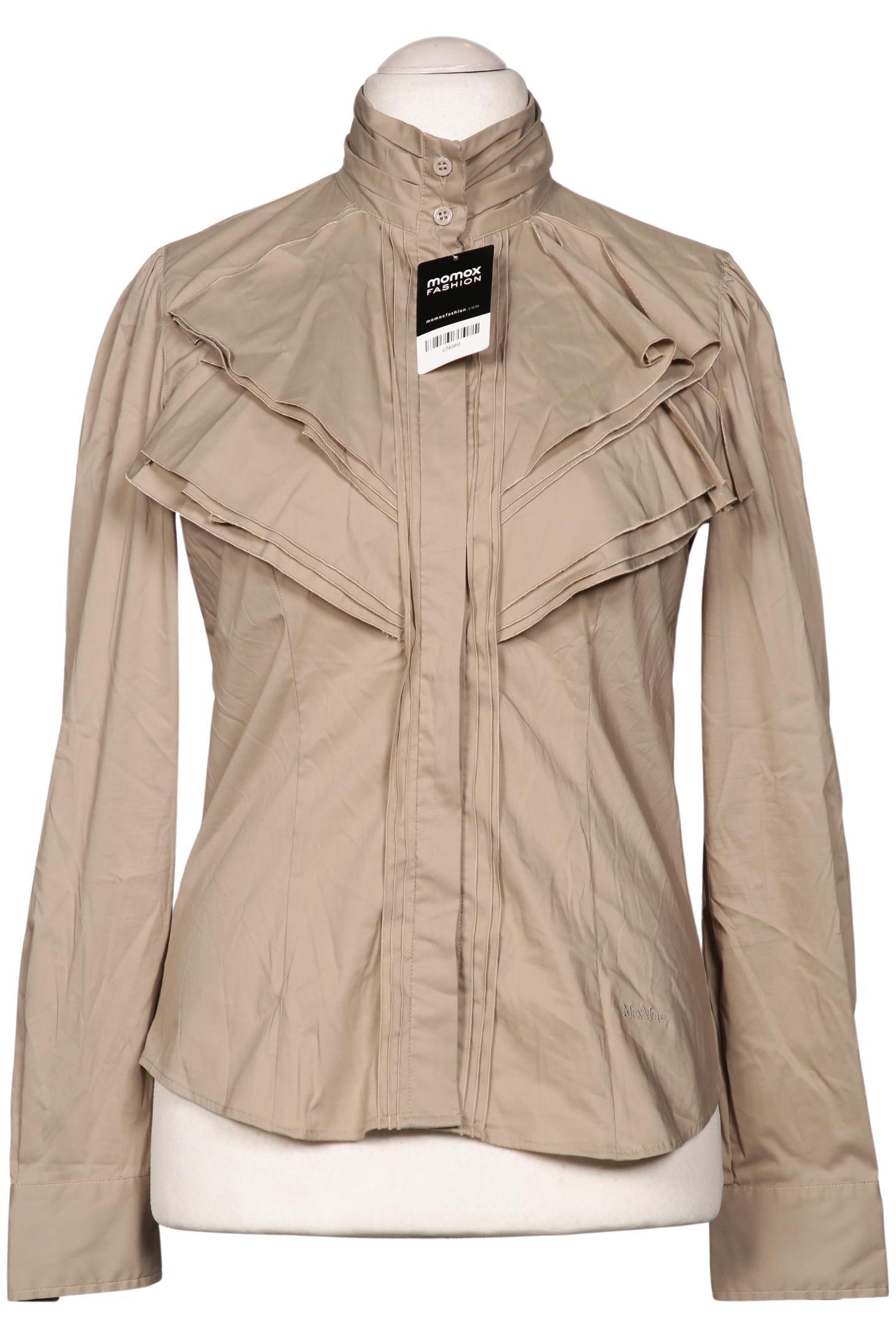 

Max Mara Damen Bluse, beige, Gr. 42