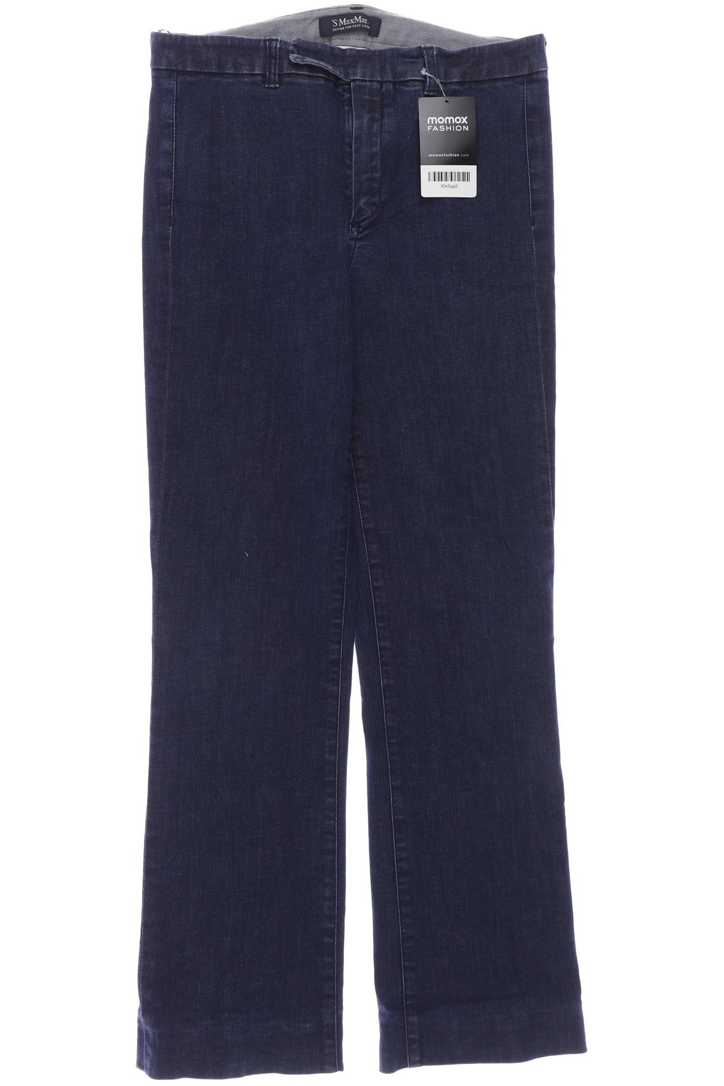 

Max Mara Damen Jeans, marineblau