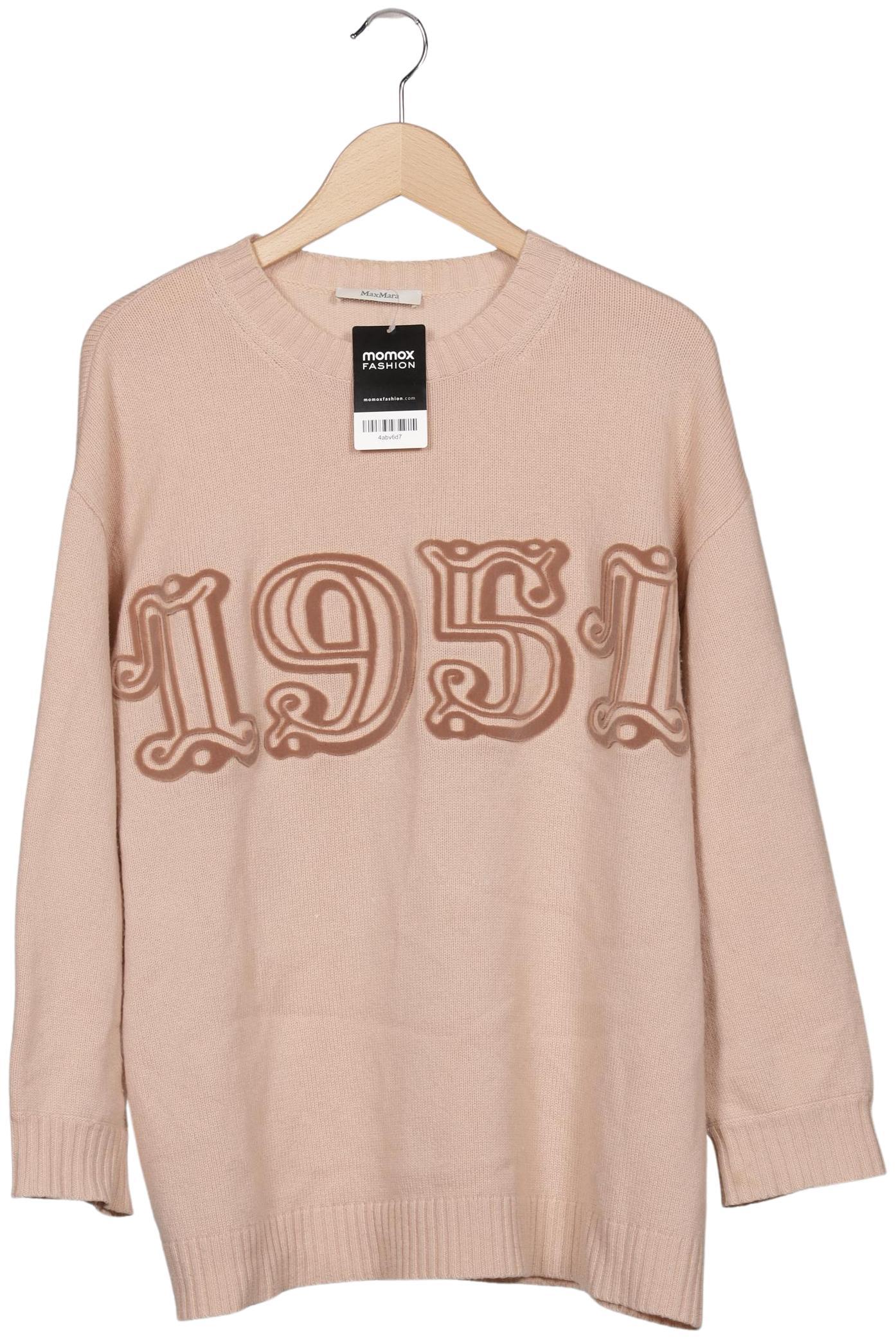 

Max Mara Damen Pullover, beige, Gr. 44