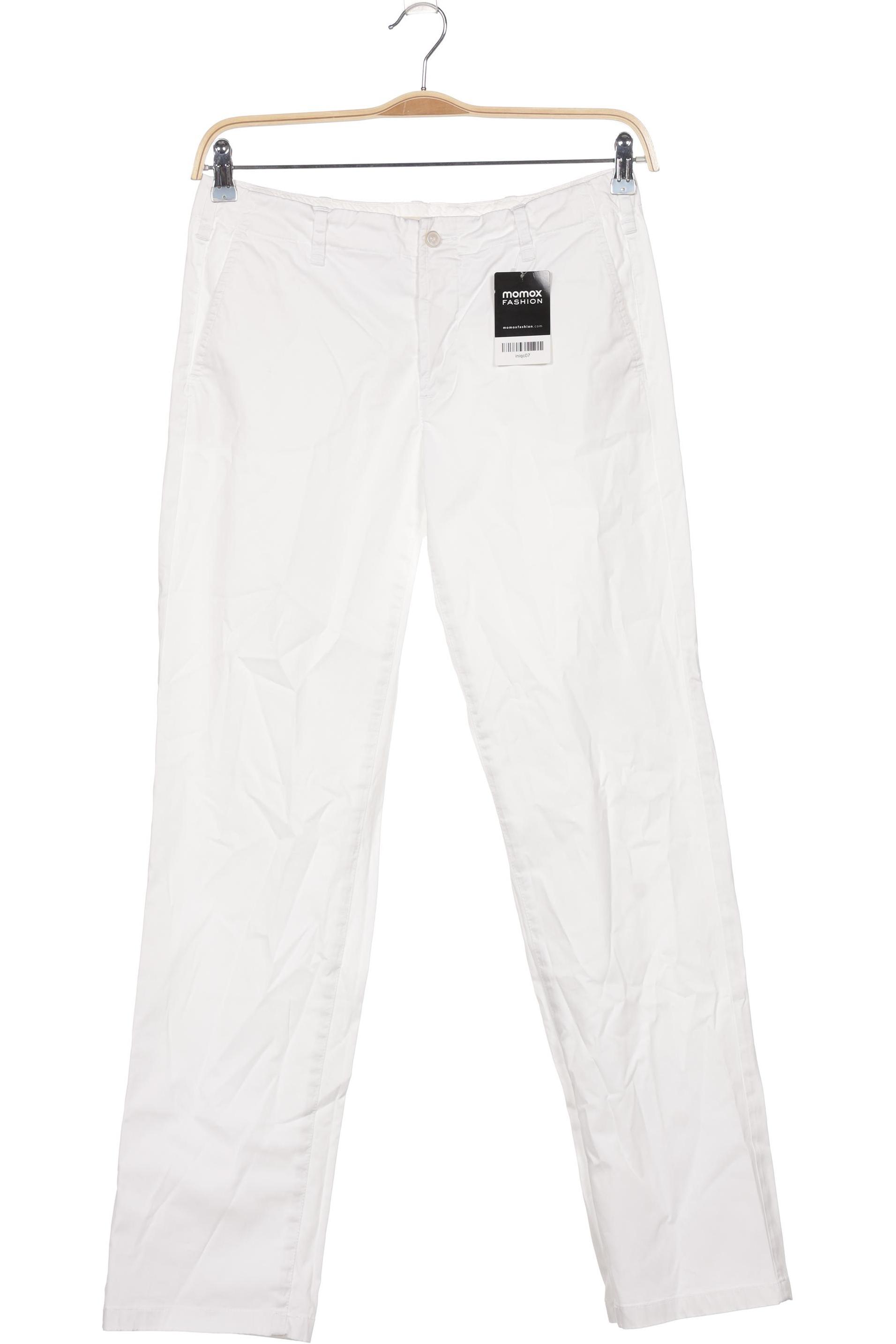 

Max Mara Damen Stoffhose, weiß, Gr. 38