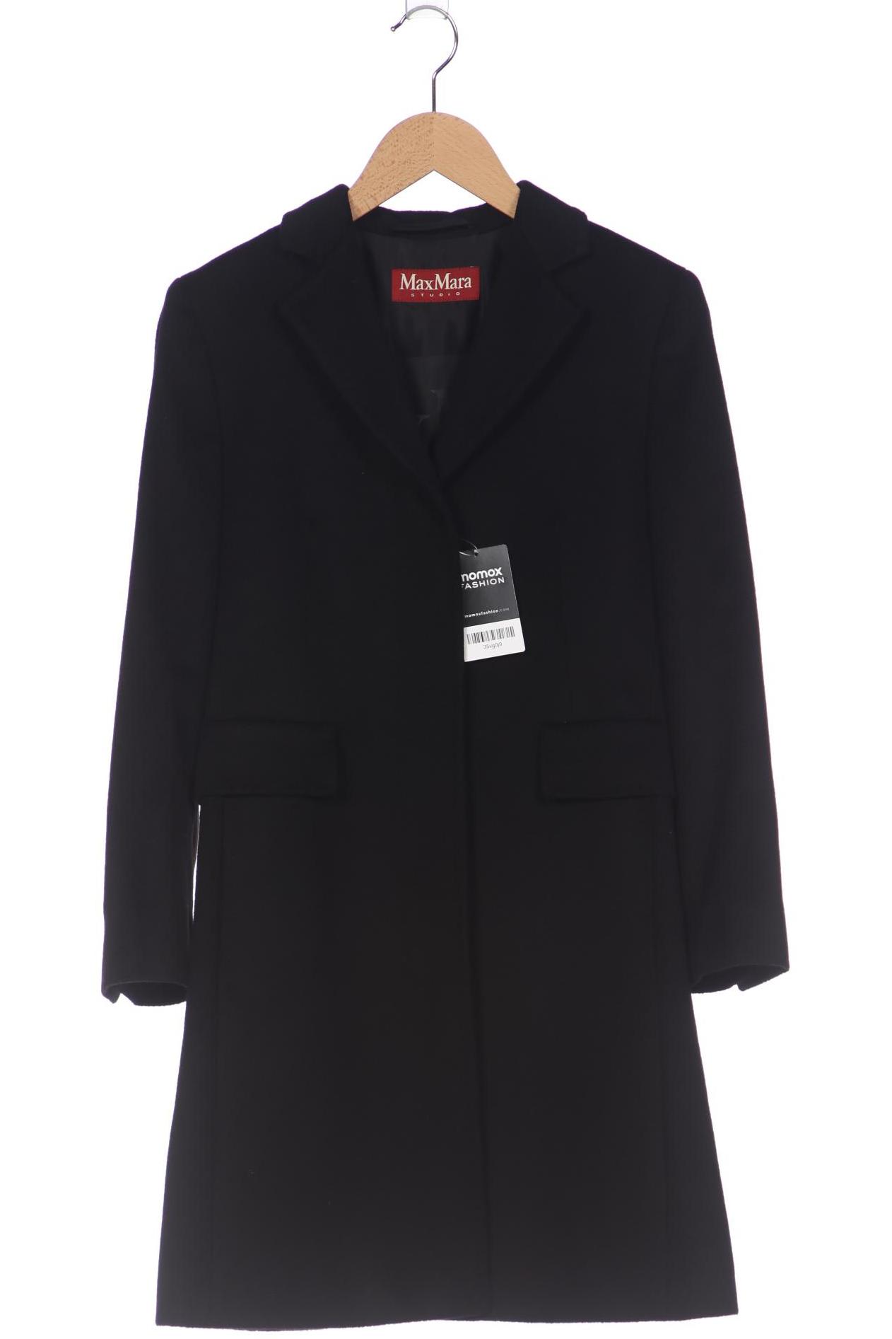 

Max Mara Damen Mantel, schwarz, Gr. 34