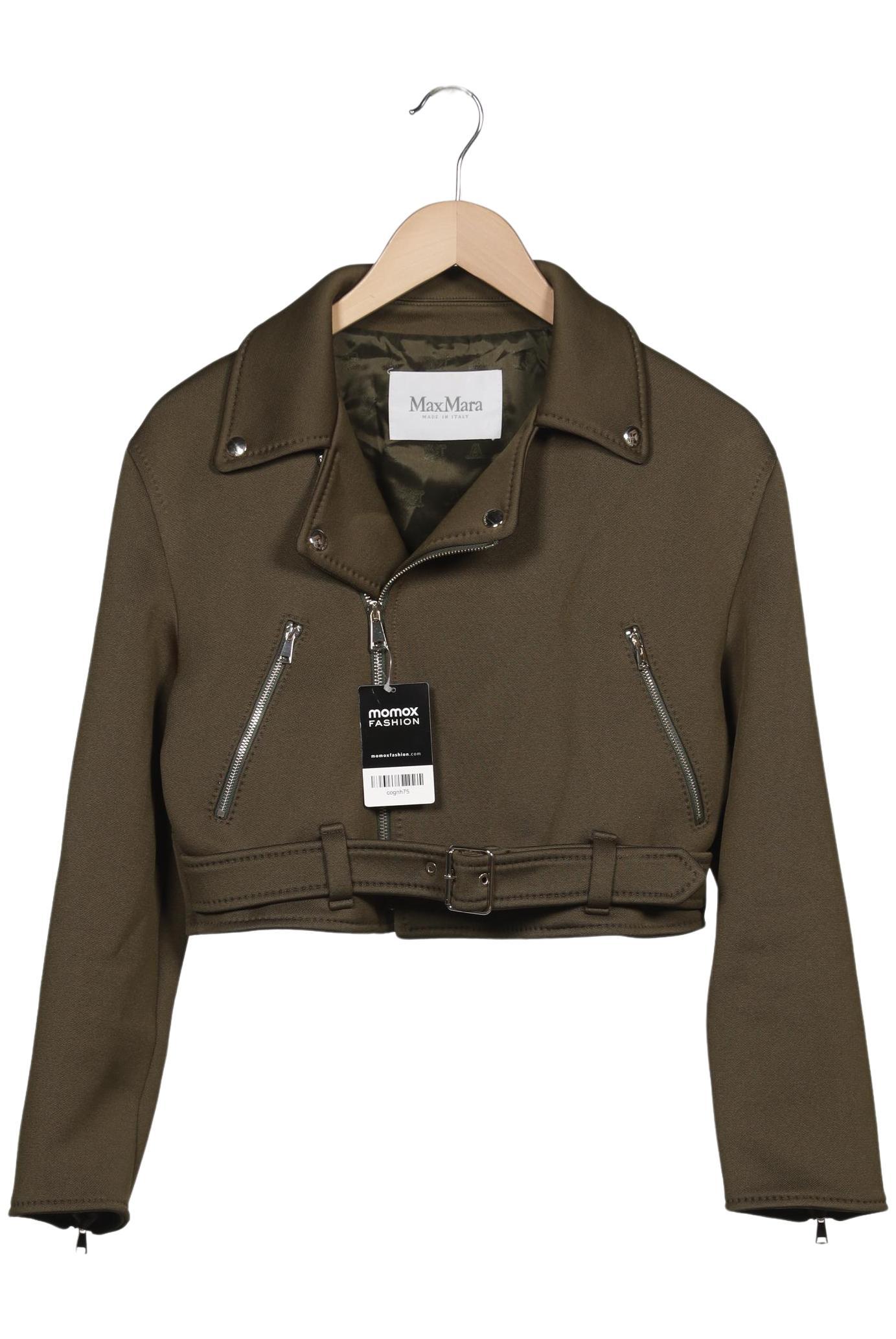 

Max Mara Damen Jacke, grün, Gr. 36