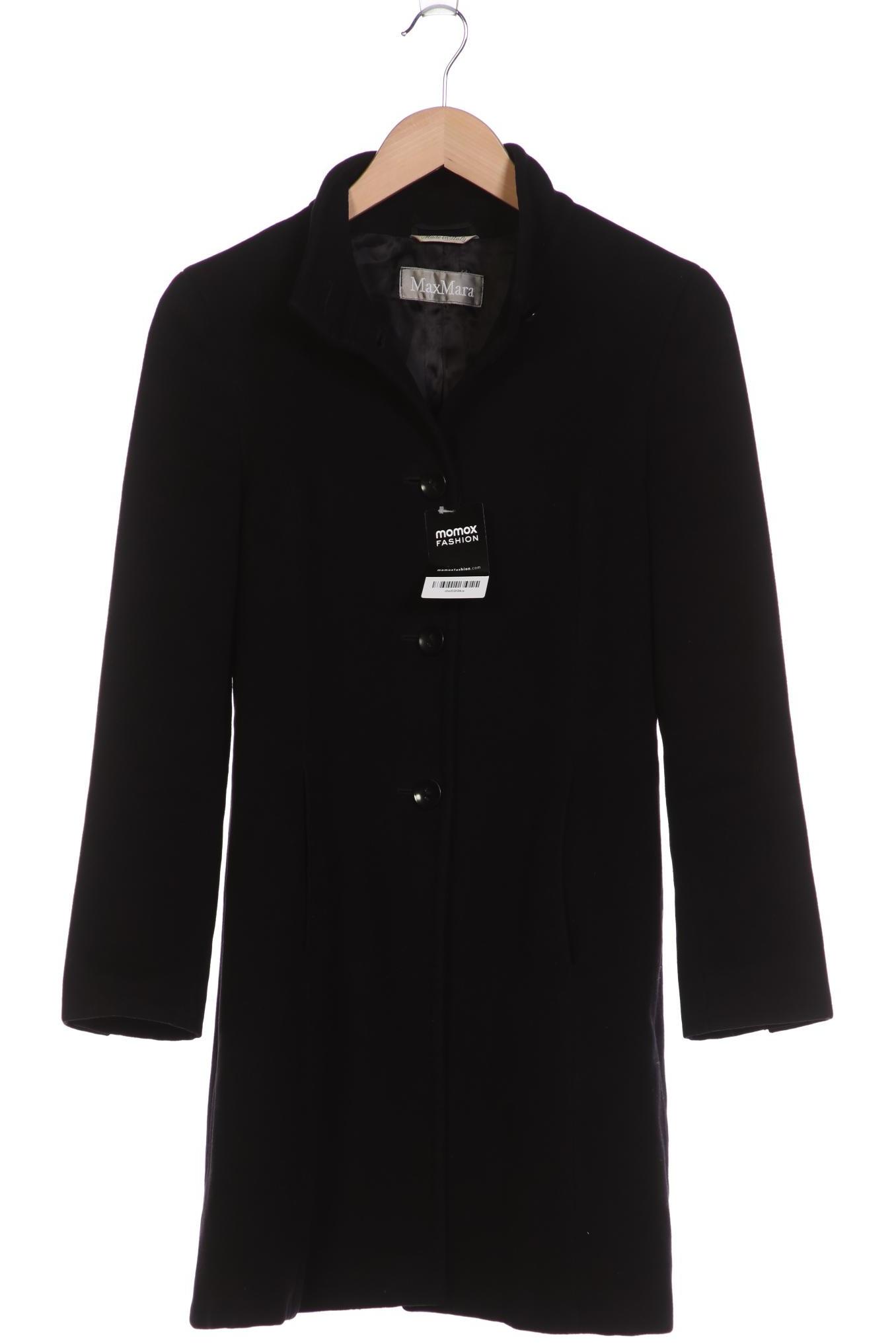 

Max Mara Damen Mantel, schwarz, Gr. 36