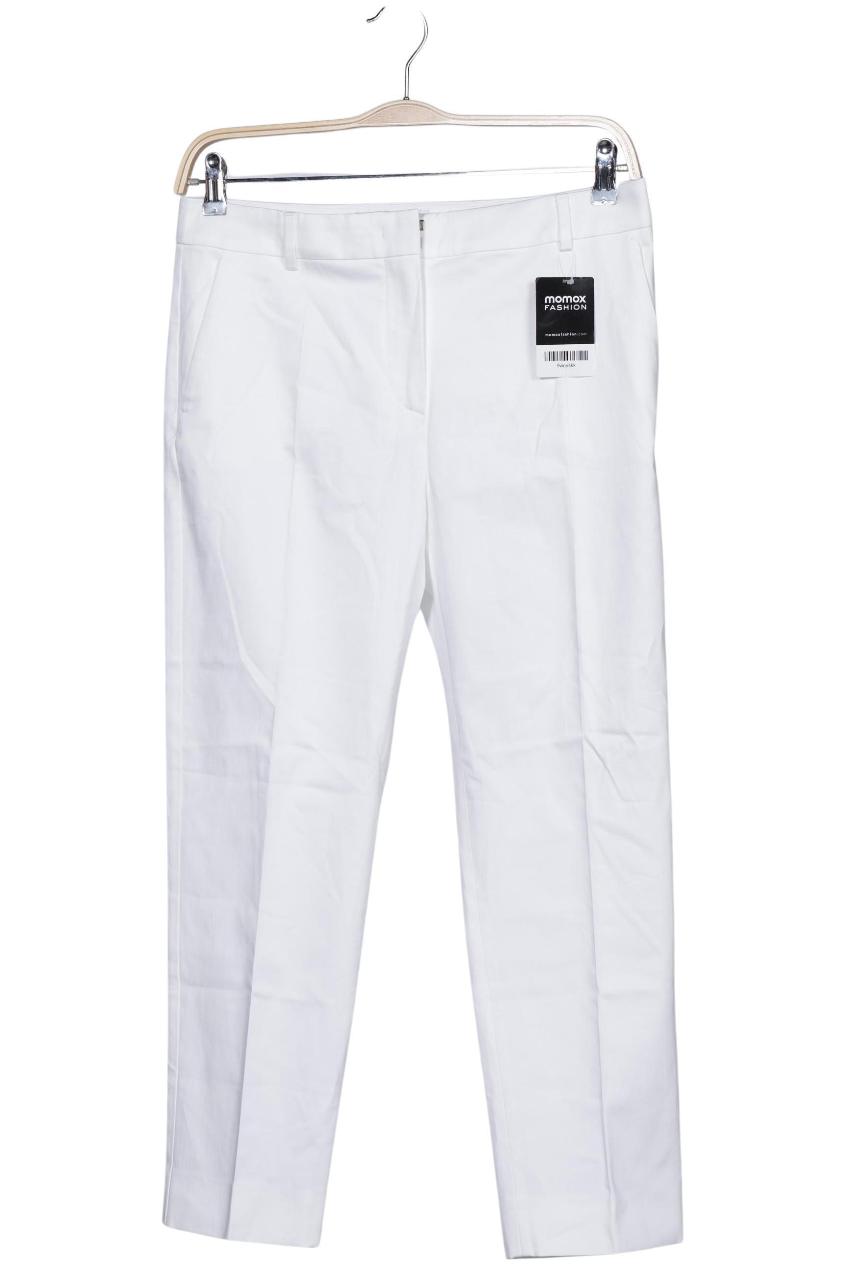

Max Mara Damen Stoffhose, weiß, Gr. 42