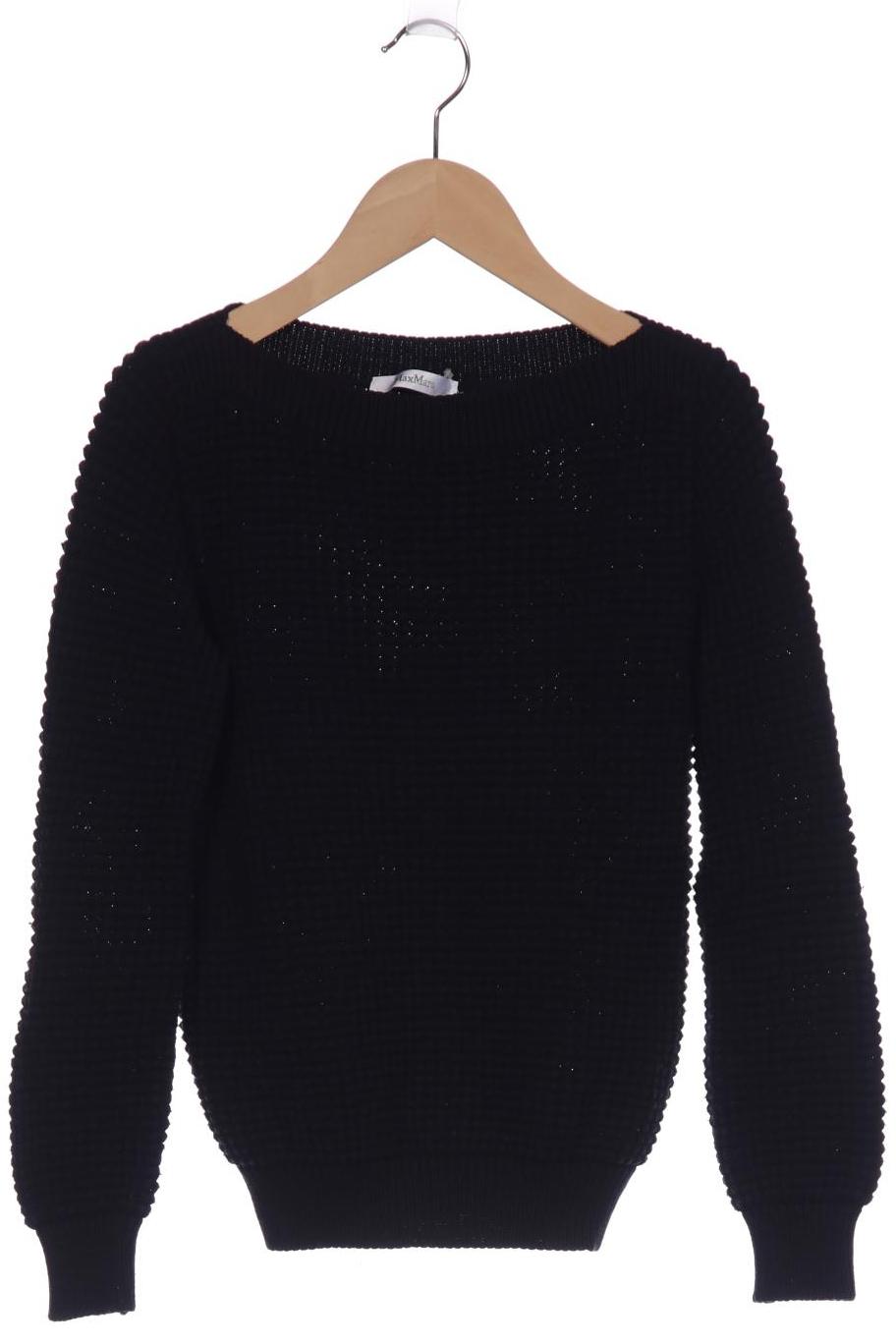 

Max Mara Damen Pullover, schwarz, Gr. 36