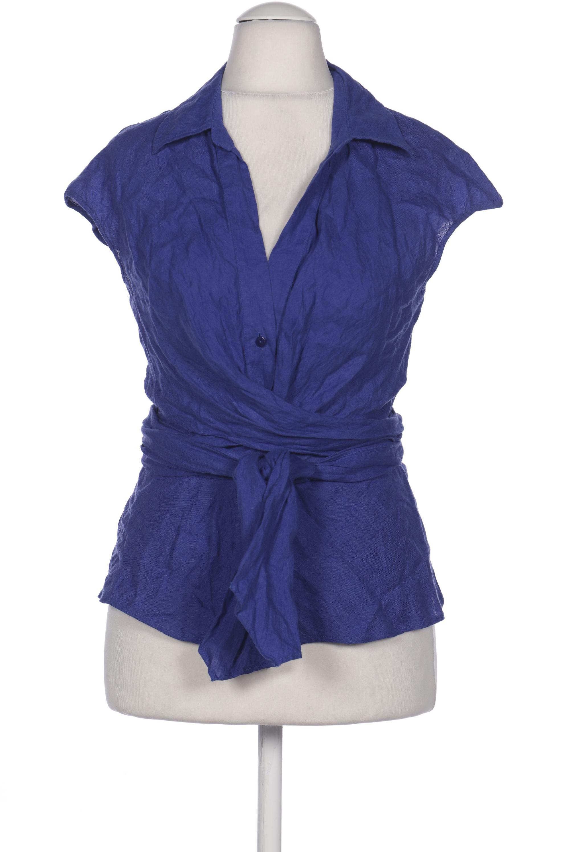 

Max Mara Damen Bluse, blau, Gr. 38